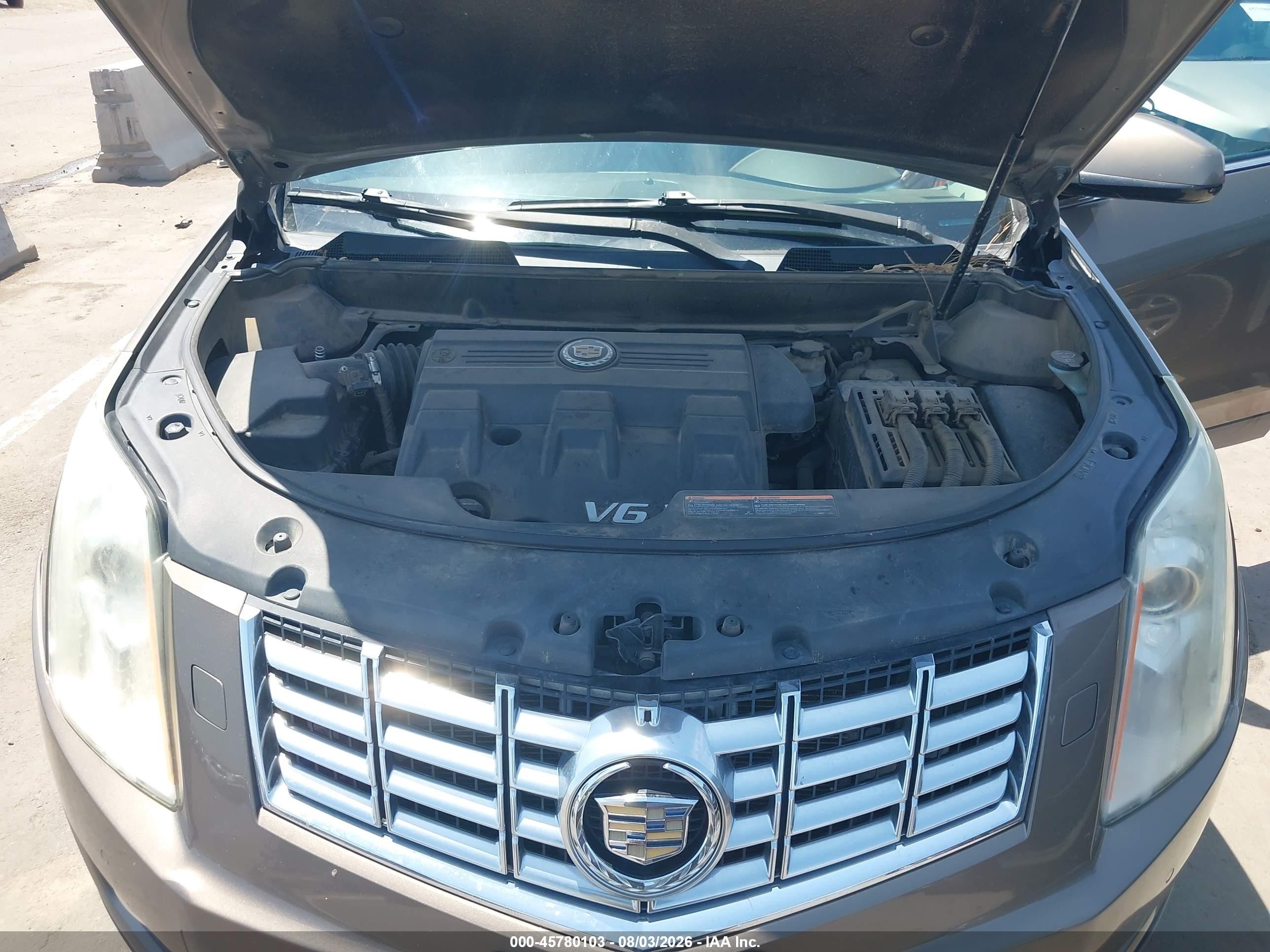 2014 Cadillac Srx Performance Collection Brown vin: 3GYFNCE35ES652154