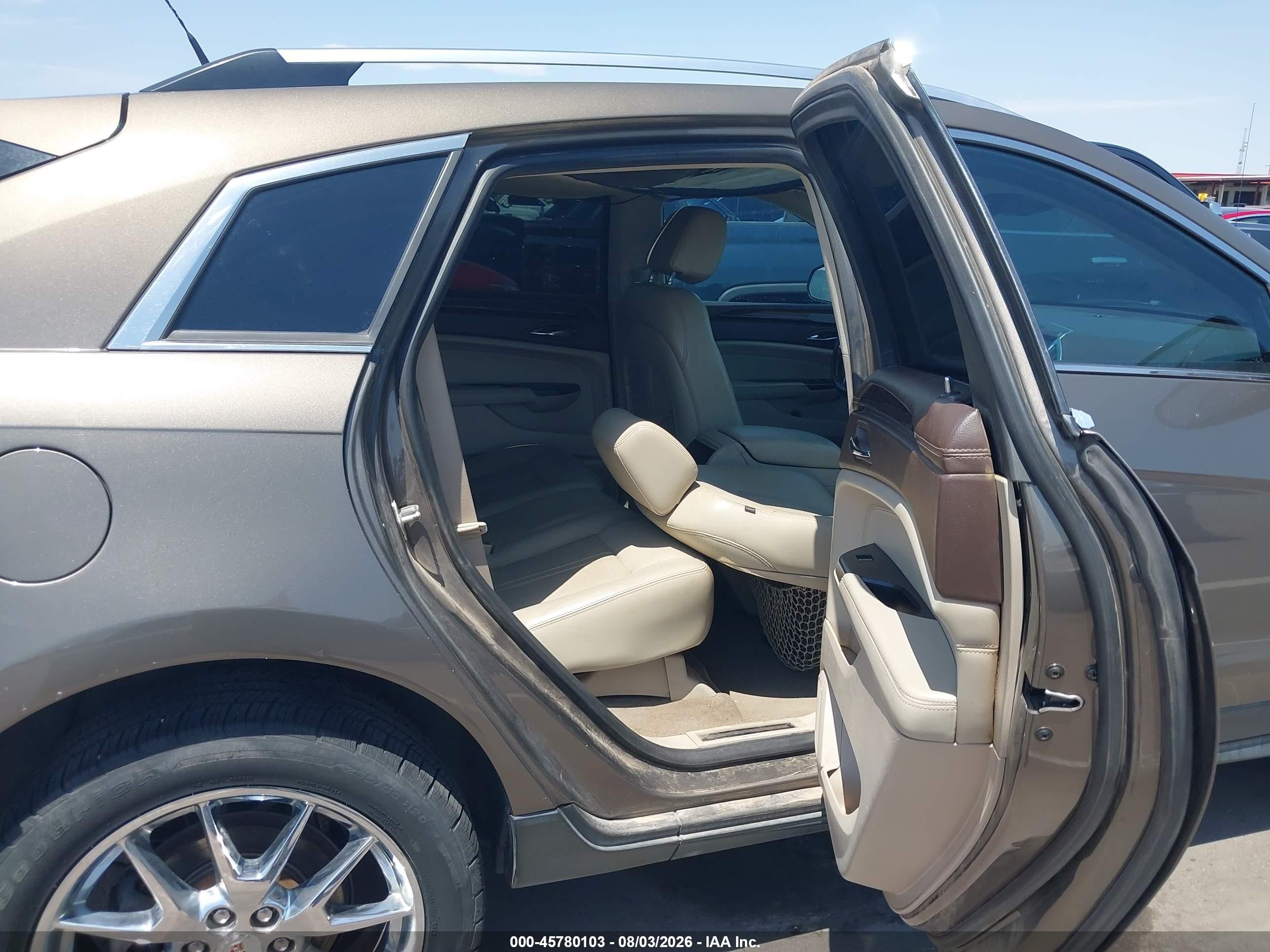 2014 Cadillac Srx Performance Collection Brown vin: 3GYFNCE35ES652154