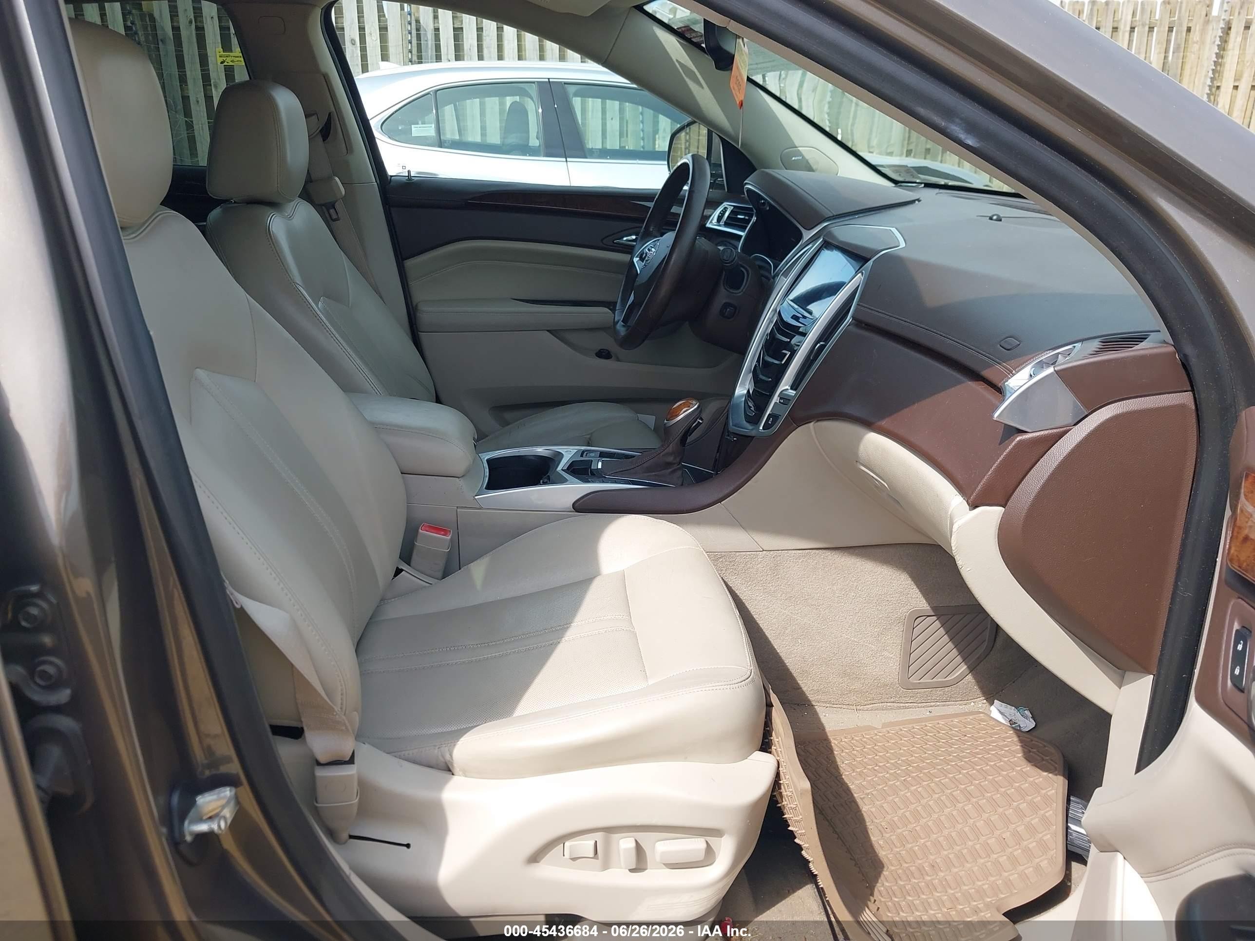 2014 Cadillac Srx Performance Collection Brown vin: 3GYFNCE35ES676695