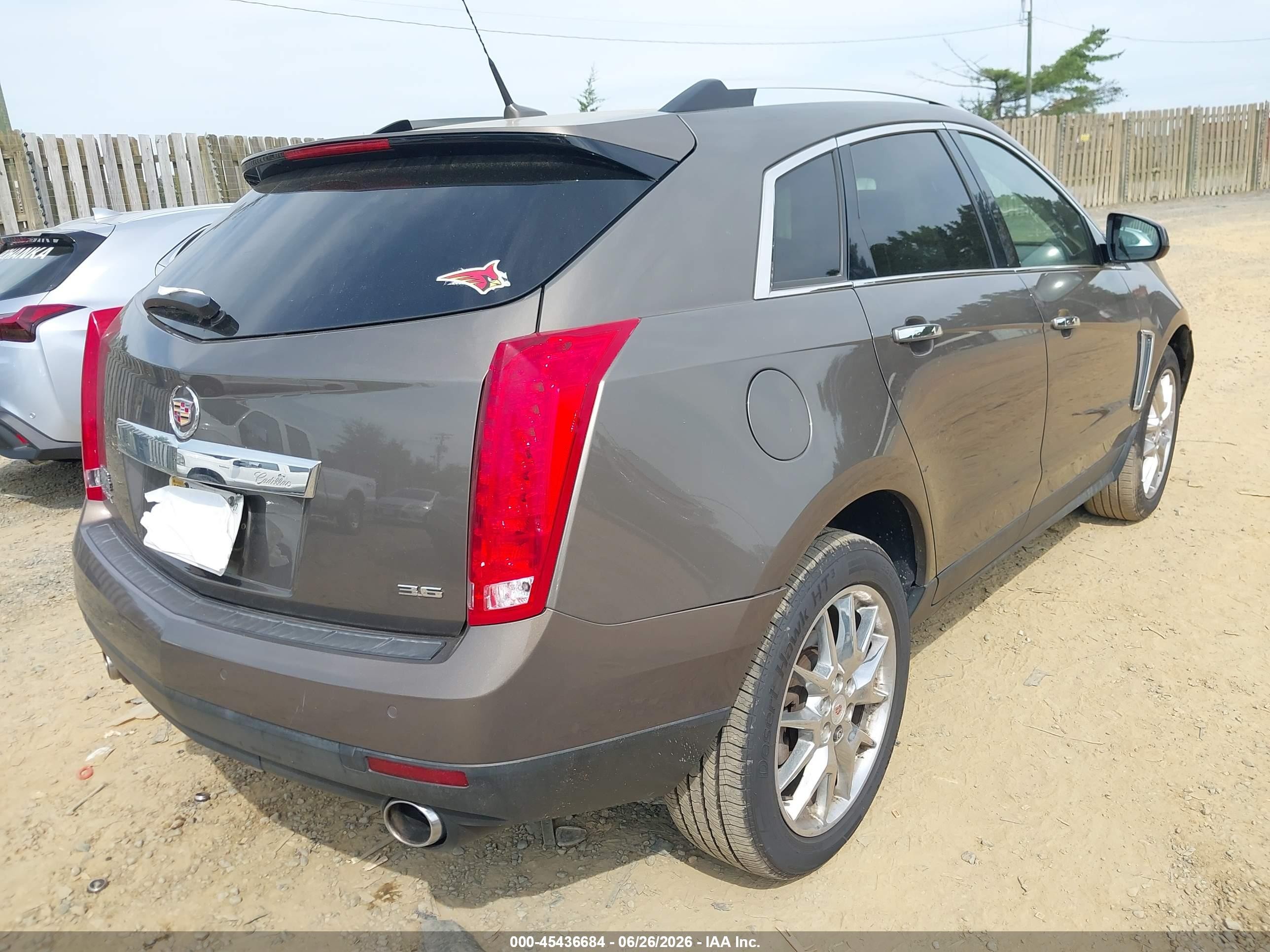 2014 Cadillac Srx Performance Collection Brown vin: 3GYFNCE35ES676695