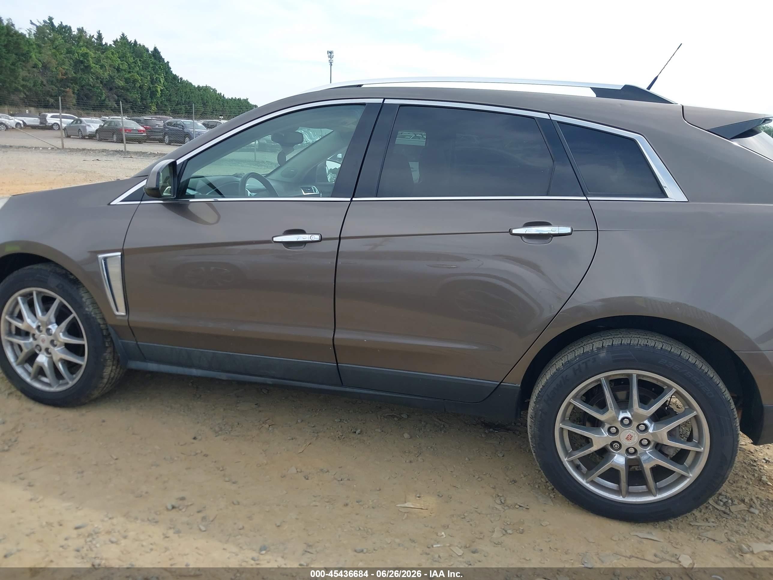 2014 Cadillac Srx Performance Collection Brown vin: 3GYFNCE35ES676695