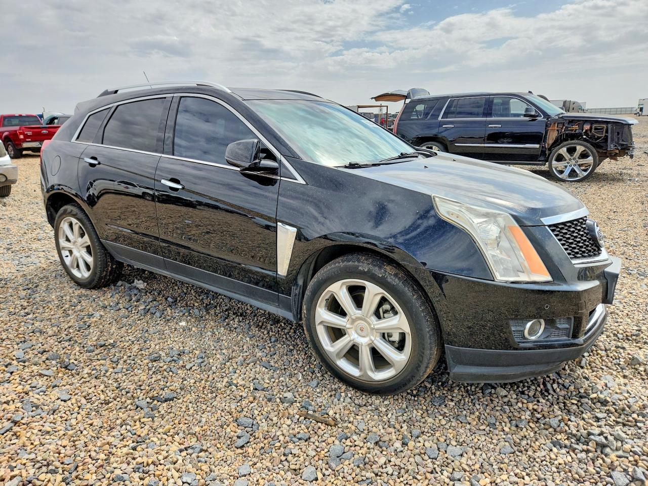 2015 Cadillac Srx Performance Collection Black vin: 3GYFNCE35FS542769
