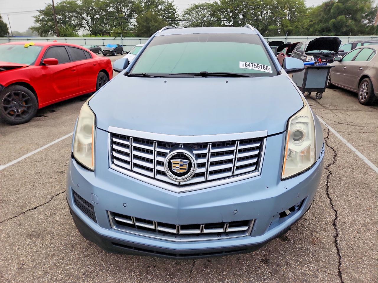 2013 Cadillac Srx Luxury Collection Blue vin: 3GYFNCE36DS525640