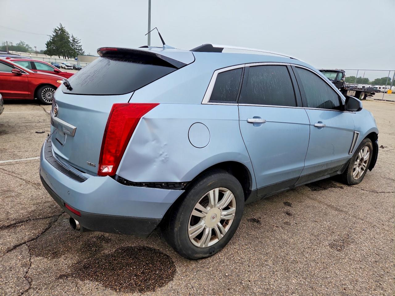 2013 Cadillac Srx Luxury Collection Blue vin: 3GYFNCE36DS525640