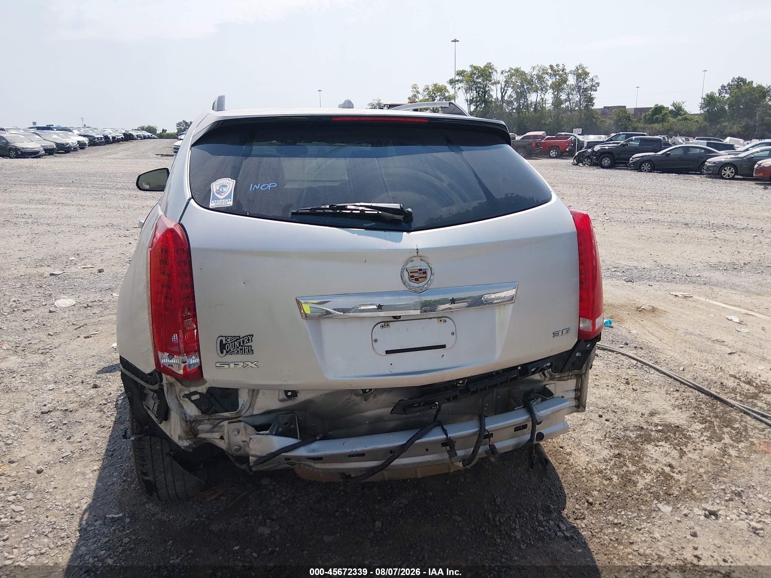 2013 Cadillac Srx Luxury Collection Silver vin: 3GYFNCE36DS561294