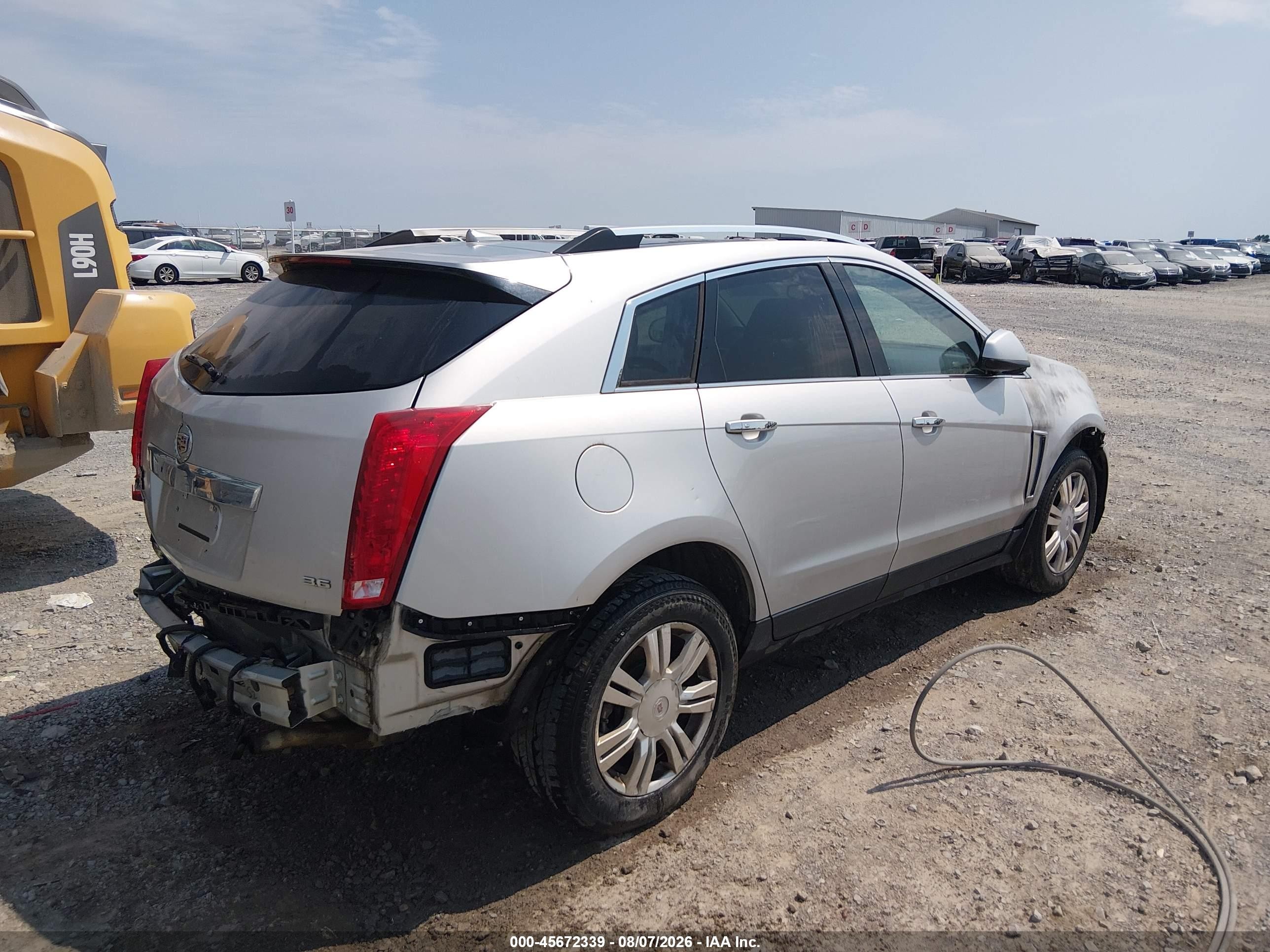 2013 Cadillac Srx Luxury Collection Silver vin: 3GYFNCE36DS561294