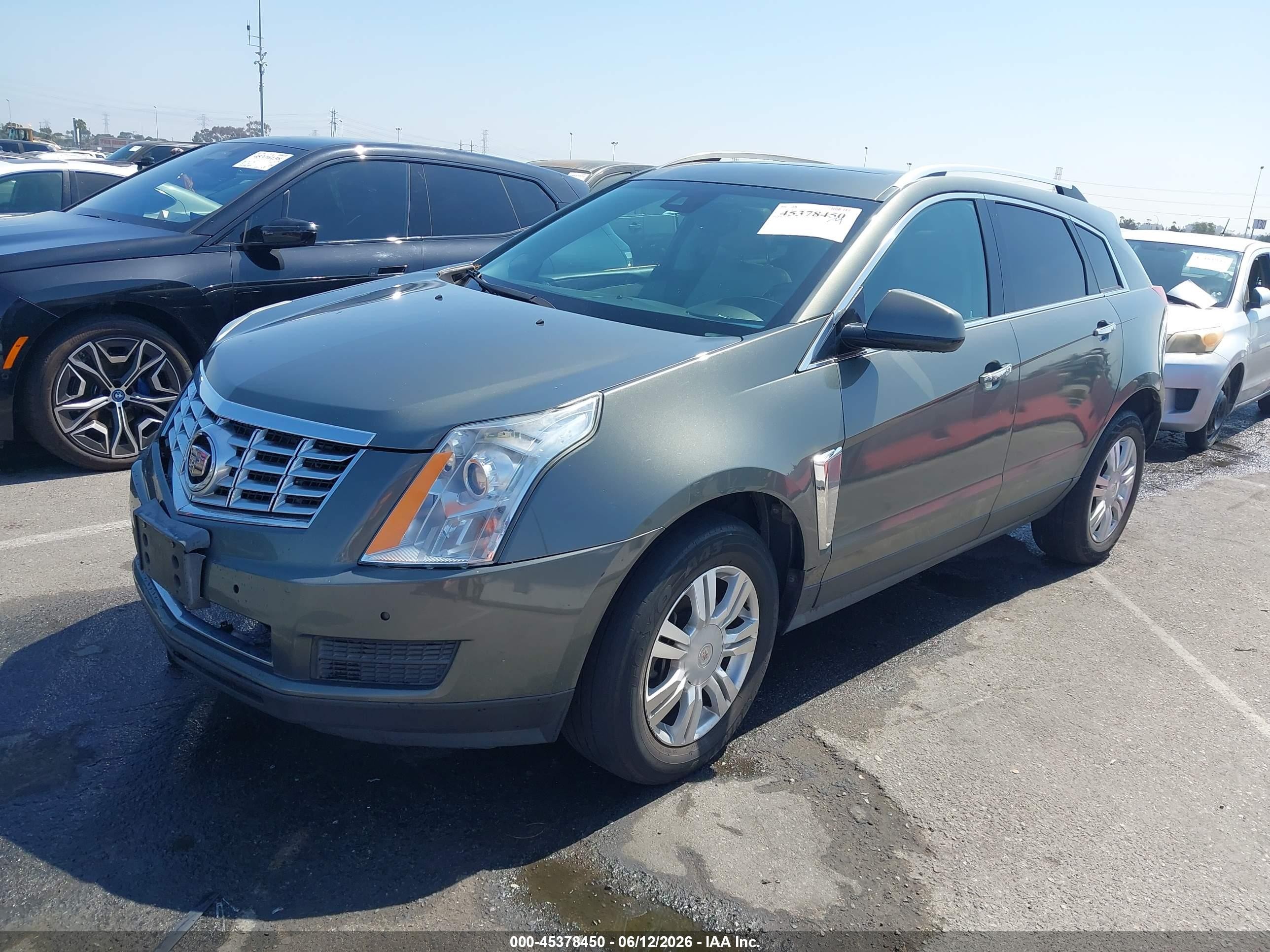 2013 Cadillac Srx Luxury Collection Gray vin: 3GYFNCE36DS621963