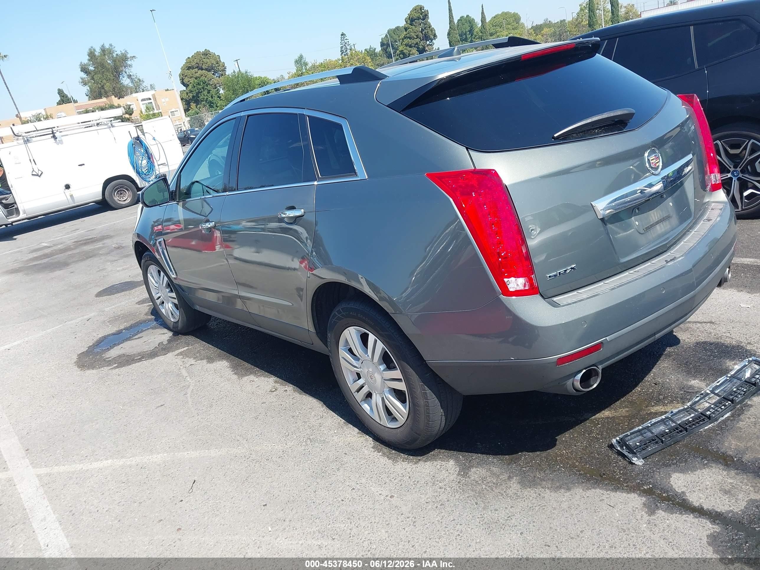 2013 Cadillac Srx Luxury Collection Gray vin: 3GYFNCE36DS621963