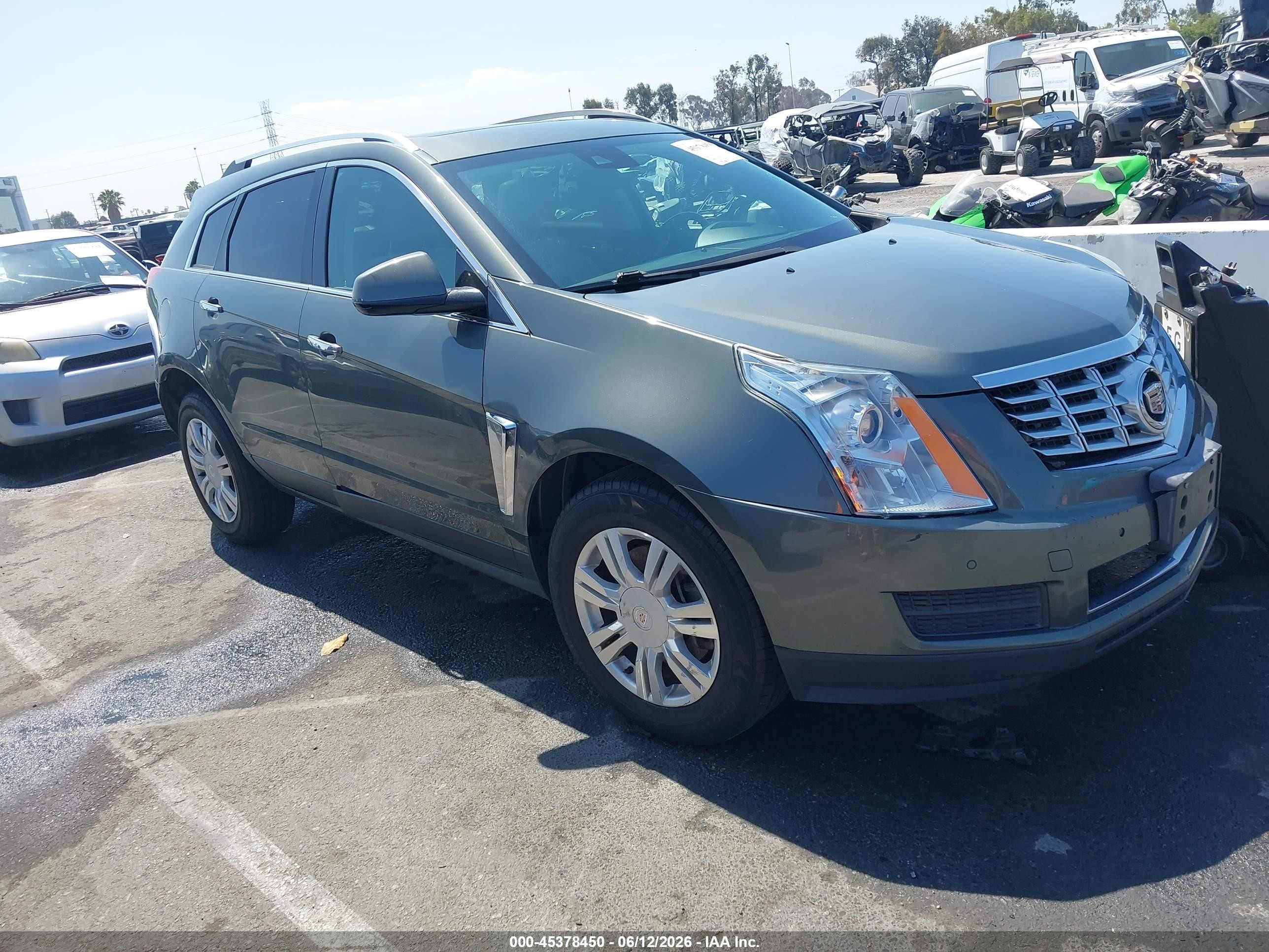 2013 Cadillac Srx Luxury Collection Gray vin: 3GYFNCE36DS621963