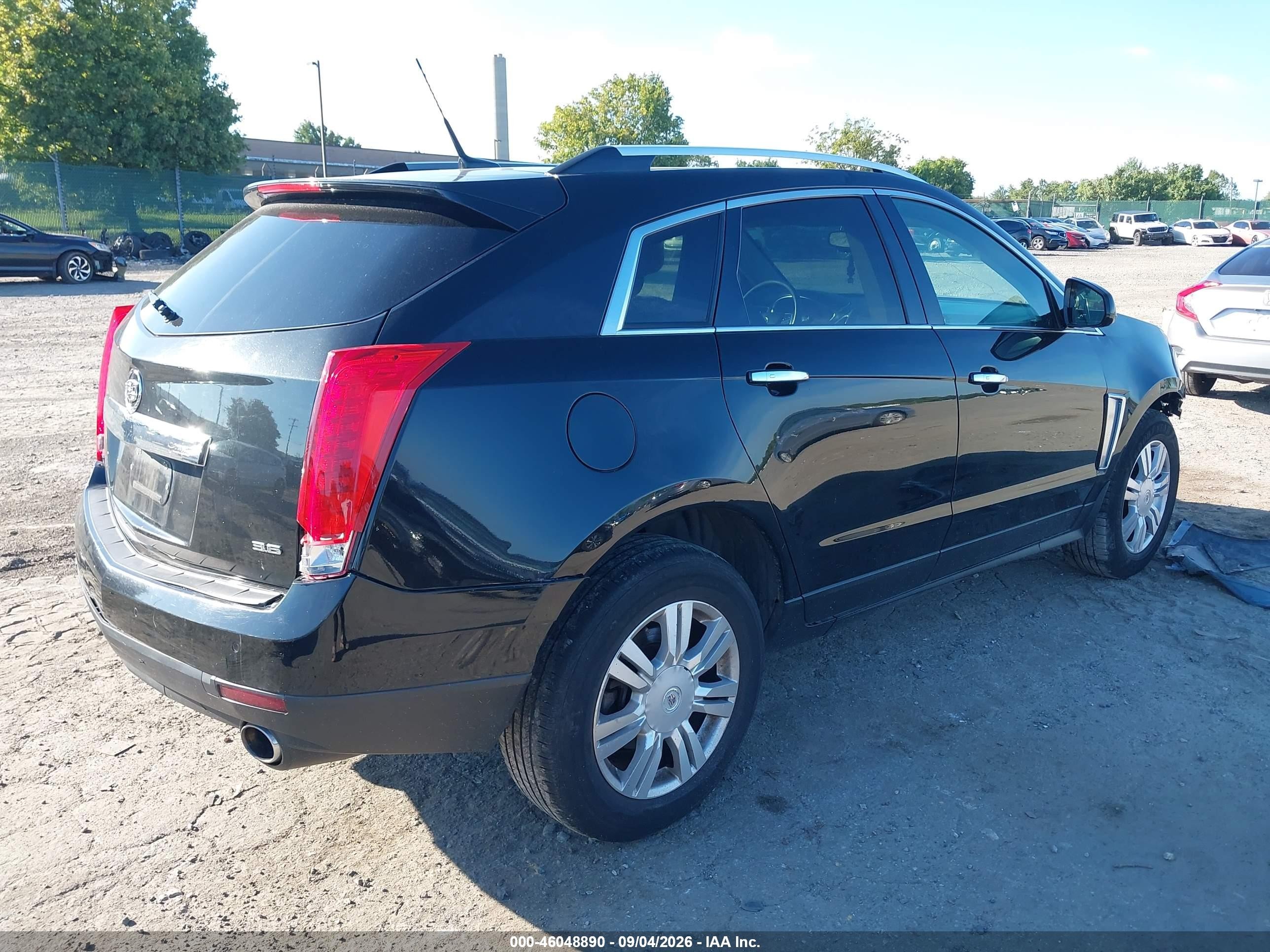 2013 Cadillac Srx Luxury Collection Black vin: 3GYFNCE36DS624572