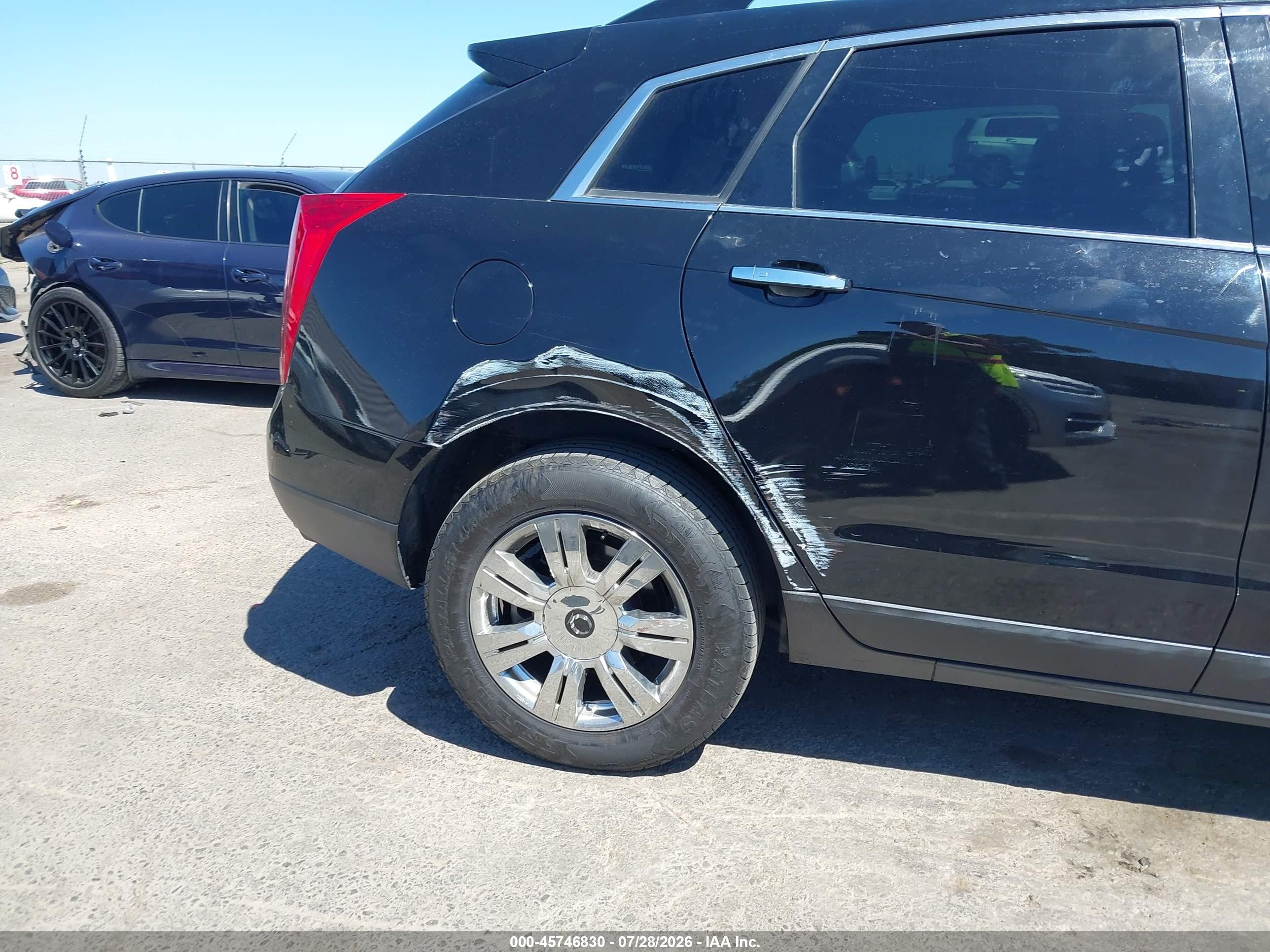 2013 Cadillac Srx Luxury Collection Black vin: 3GYFNCE36DS646636