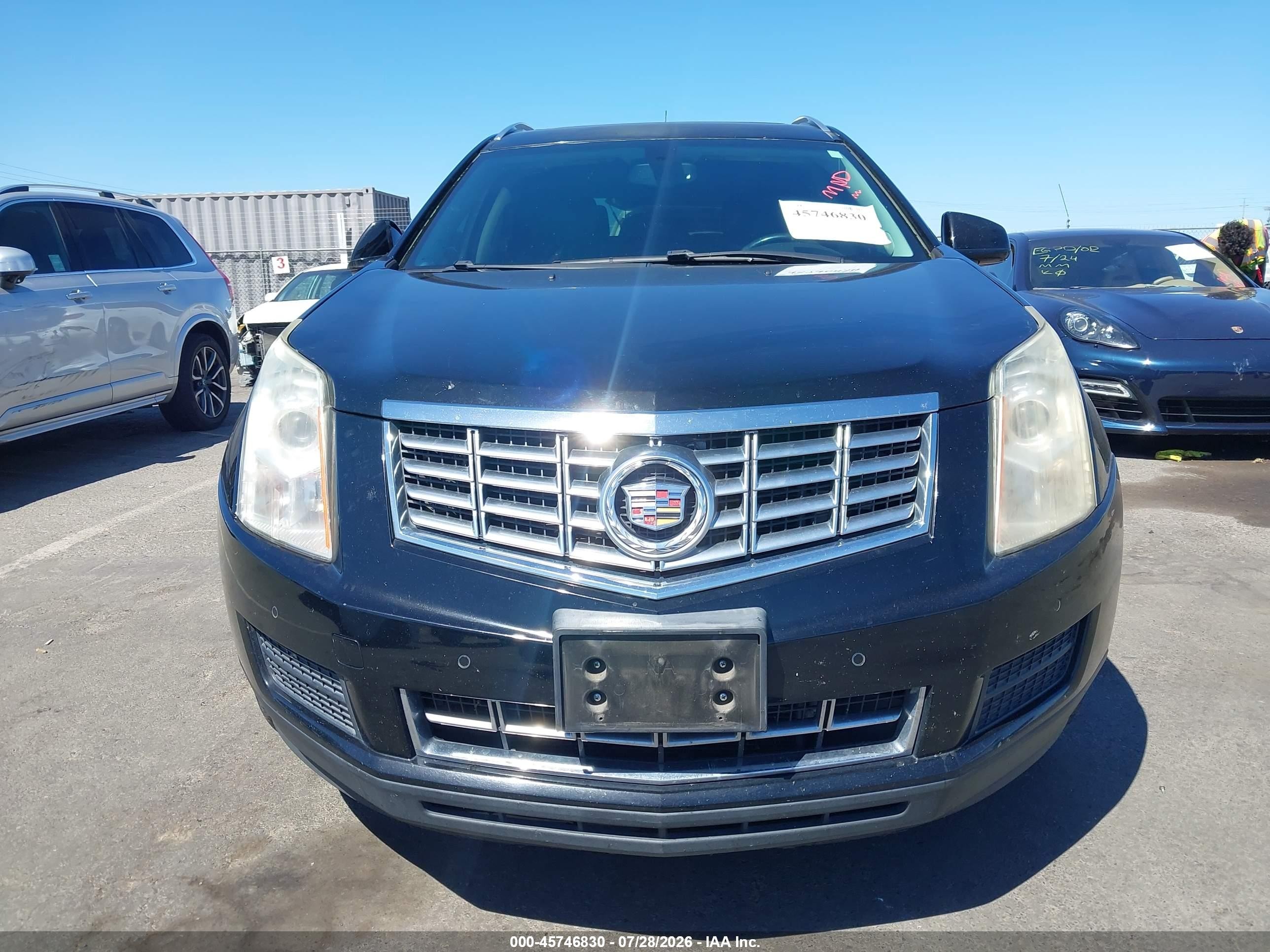2013 Cadillac Srx Luxury Collection Black vin: 3GYFNCE36DS646636