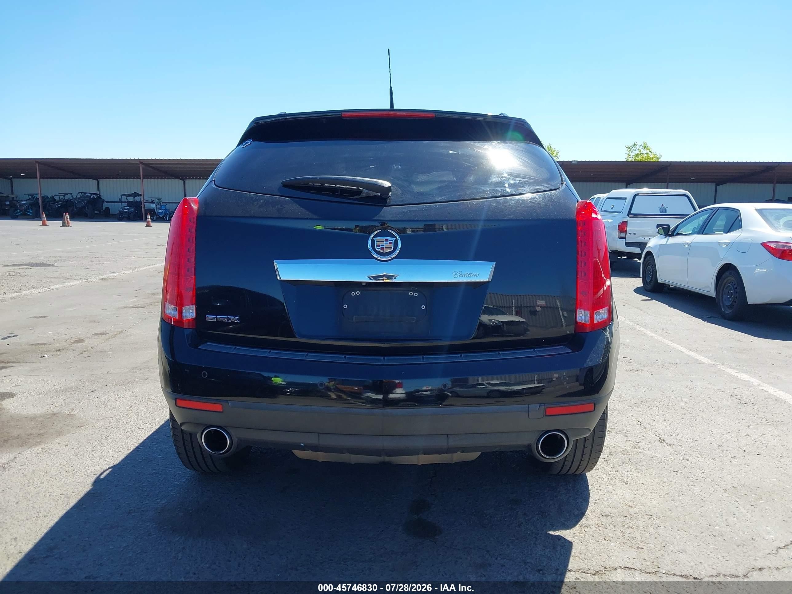 2013 Cadillac Srx Luxury Collection Black vin: 3GYFNCE36DS646636