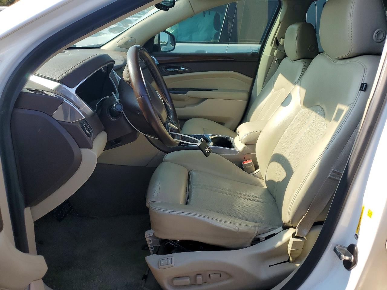 2014 Cadillac Srx White vin: 3GYFNCE36ES564424