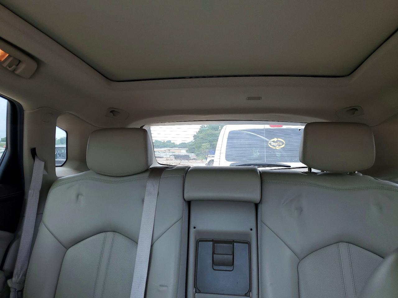 2014 Cadillac Srx White vin: 3GYFNCE36ES564424