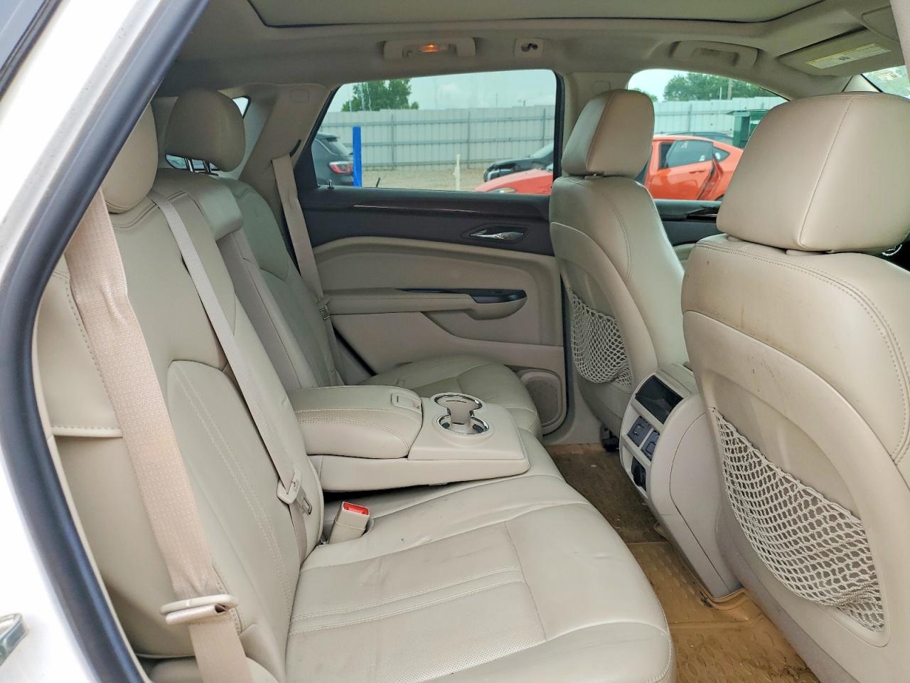 2014 Cadillac Srx White vin: 3GYFNCE36ES564424