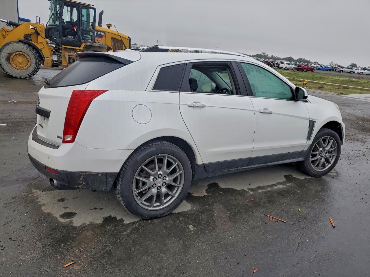 2014 Cadillac Srx Performance Collection White vin: 3GYFNCE36ES647271