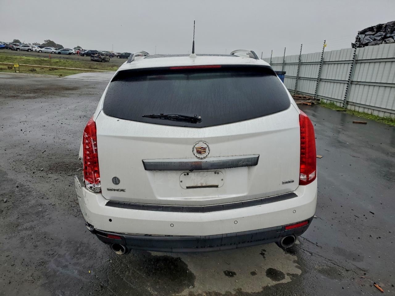 2014 Cadillac Srx Performance Collection White vin: 3GYFNCE36ES647271