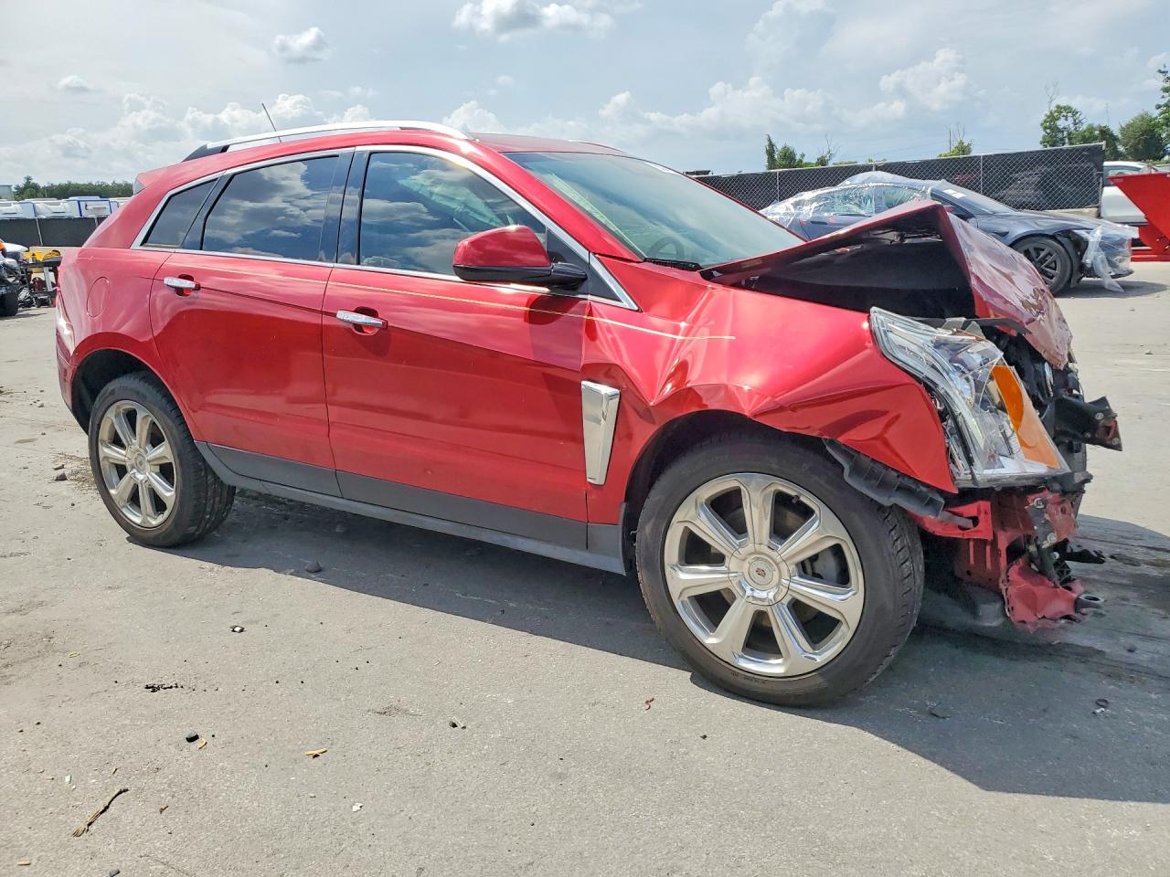 2015 Cadillac Srx Performance Collection Red vin: 3GYFNCE36FS535541