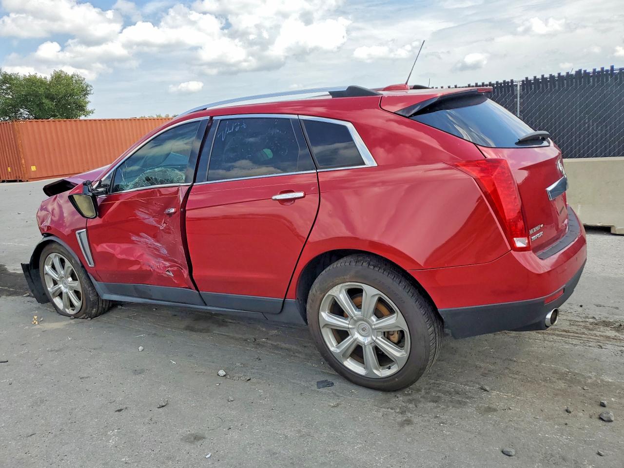 2015 Cadillac Srx Performance Collection Red vin: 3GYFNCE36FS535541