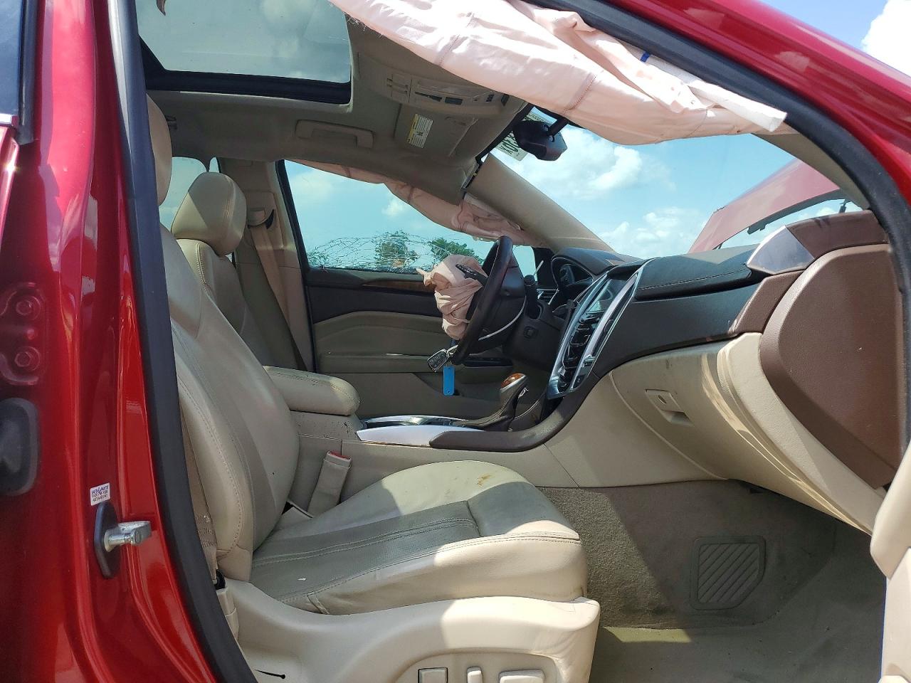 2015 Cadillac Srx Performance Collection Red vin: 3GYFNCE36FS535541