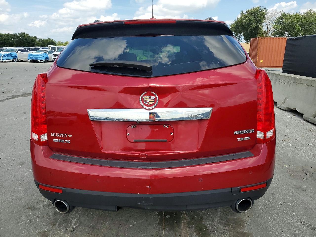 2015 Cadillac Srx Performance Collection Red vin: 3GYFNCE36FS535541