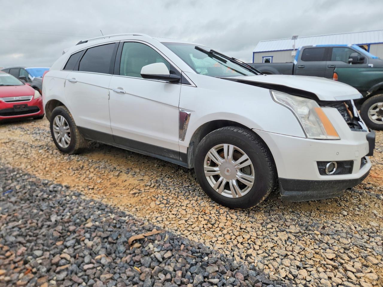 2015 Cadillac Srx Performance Collection White vin: 3GYFNCE36FS558690