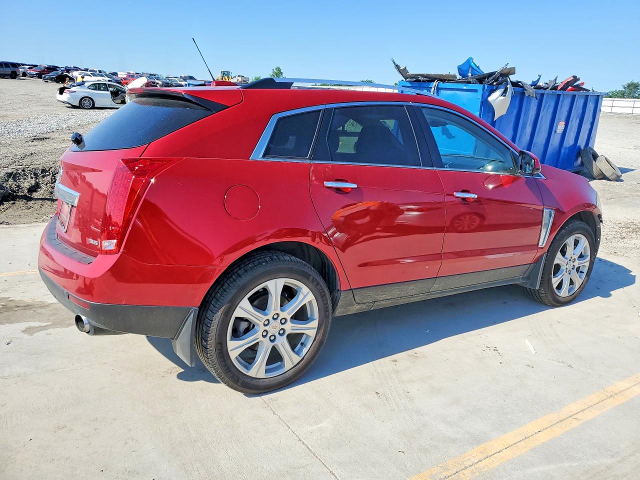 2015 Cadillac Srx Performance Collection Red vin: 3GYFNCE36FS573755
