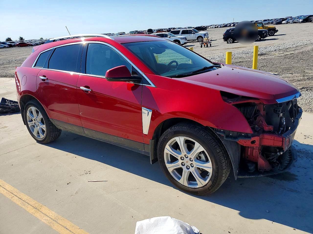 2015 Cadillac Srx Performance Collection Red vin: 3GYFNCE36FS573755