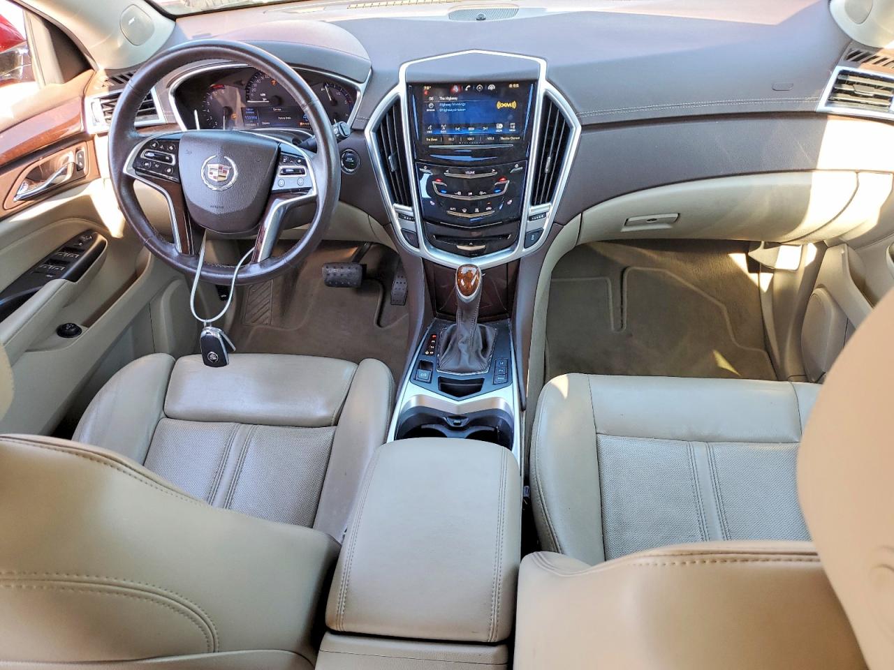 2015 Cadillac Srx Performance Collection Red vin: 3GYFNCE36FS573755