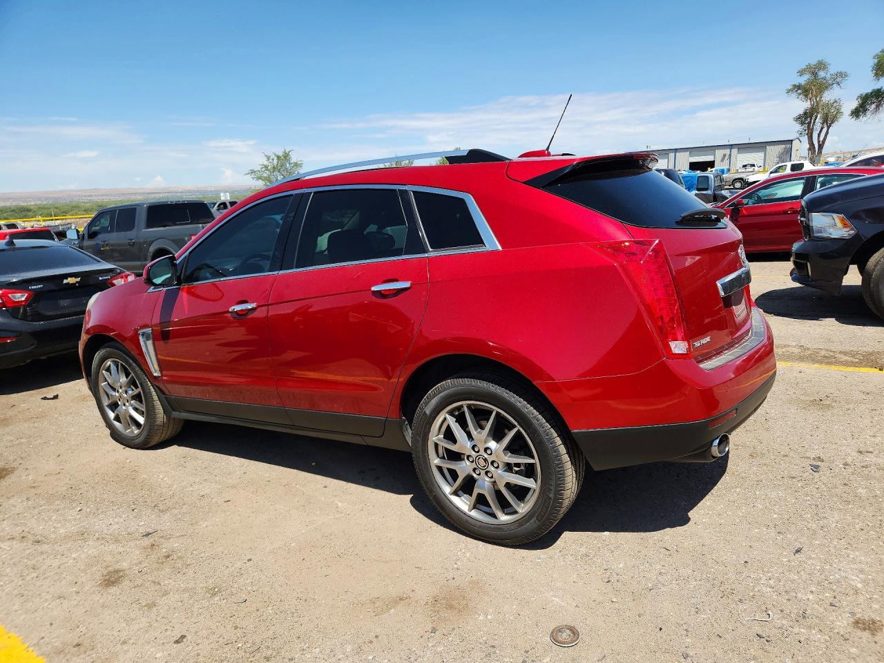 2015 Cadillac Srx Performance Collection Red vin: 3GYFNCE36FS574193