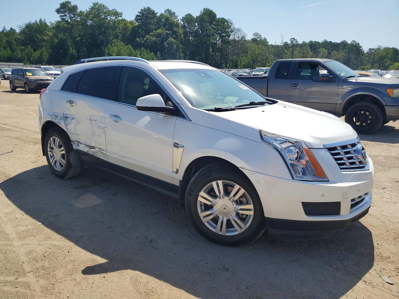 2013 Cadillac Srx Luxury Collection White vin: 3GYFNCE37DS515991