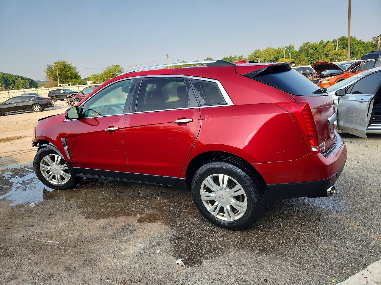2013 Cadillac Srx Luxury Collection Burgundy vin: 3GYFNCE37DS517014