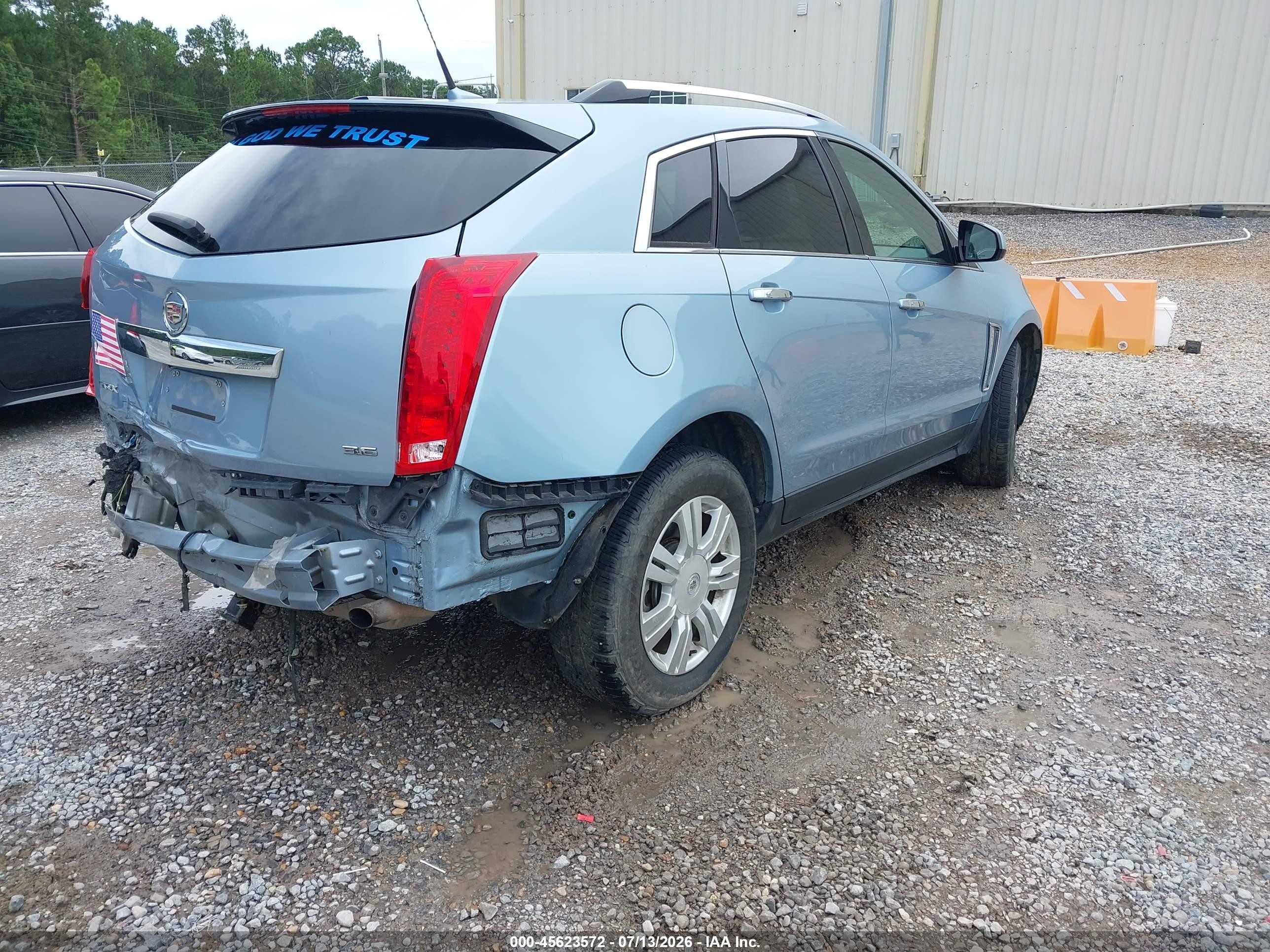 2013 Cadillac Srx Luxury Collection Blue vin: 3GYFNCE37DS532175