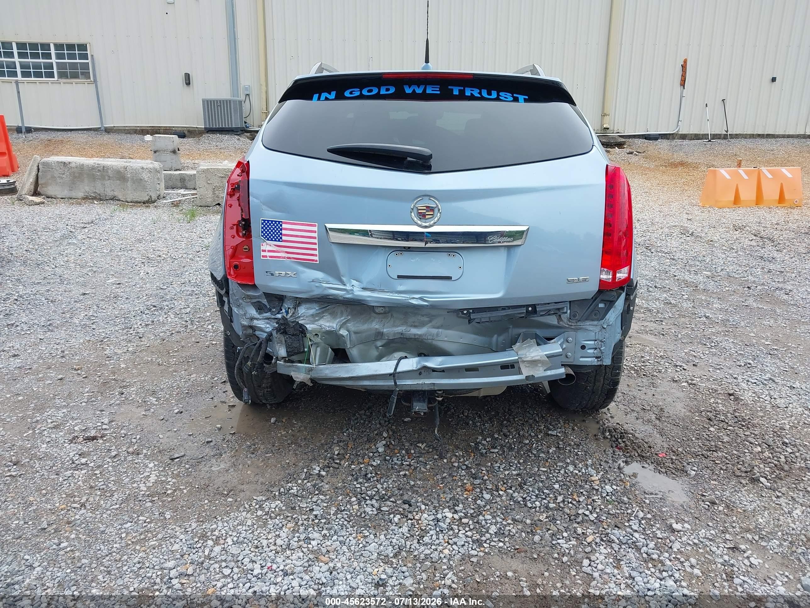 2013 Cadillac Srx Luxury Collection Blue vin: 3GYFNCE37DS532175
