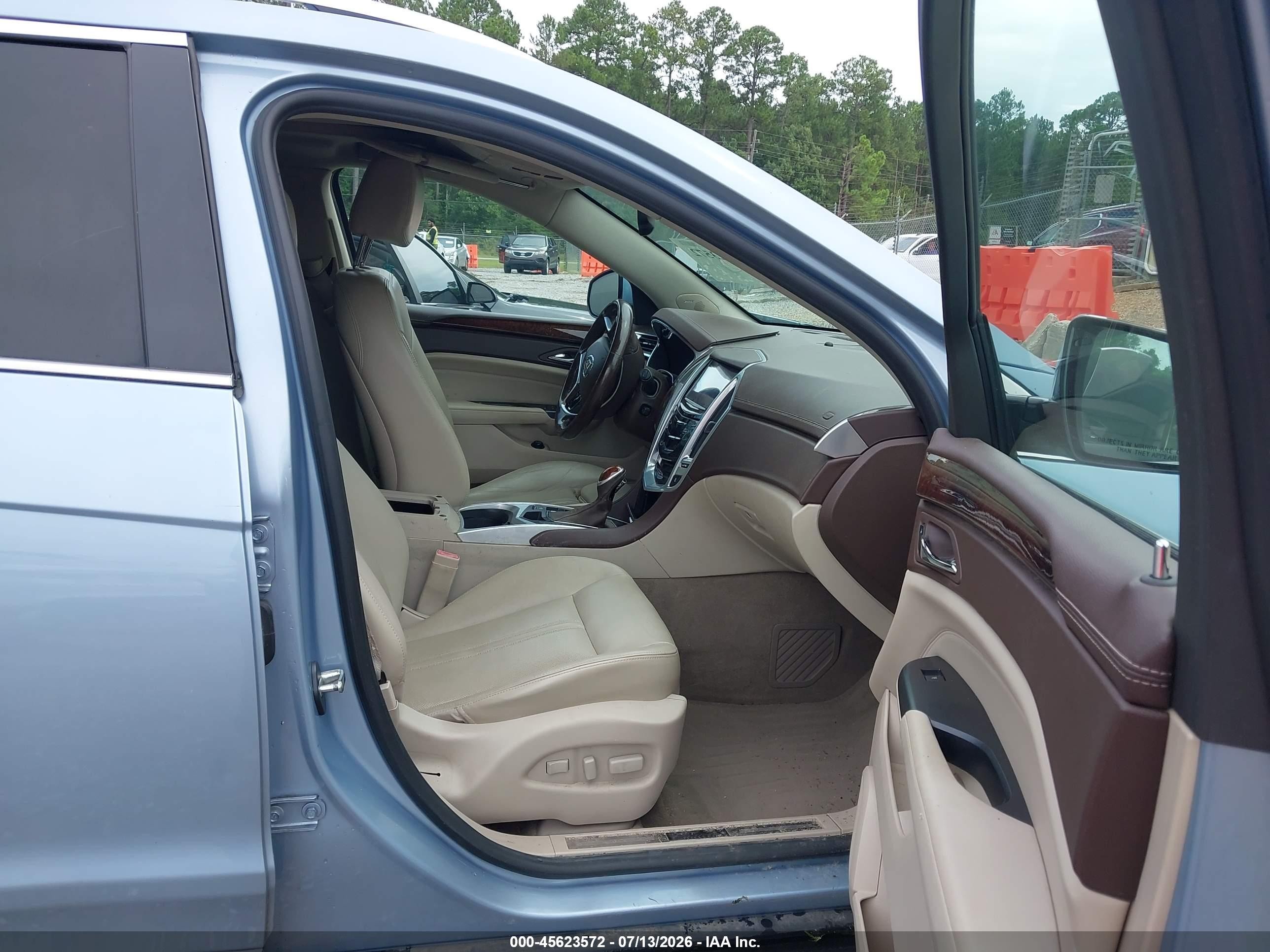 2013 Cadillac Srx Luxury Collection Blue vin: 3GYFNCE37DS532175