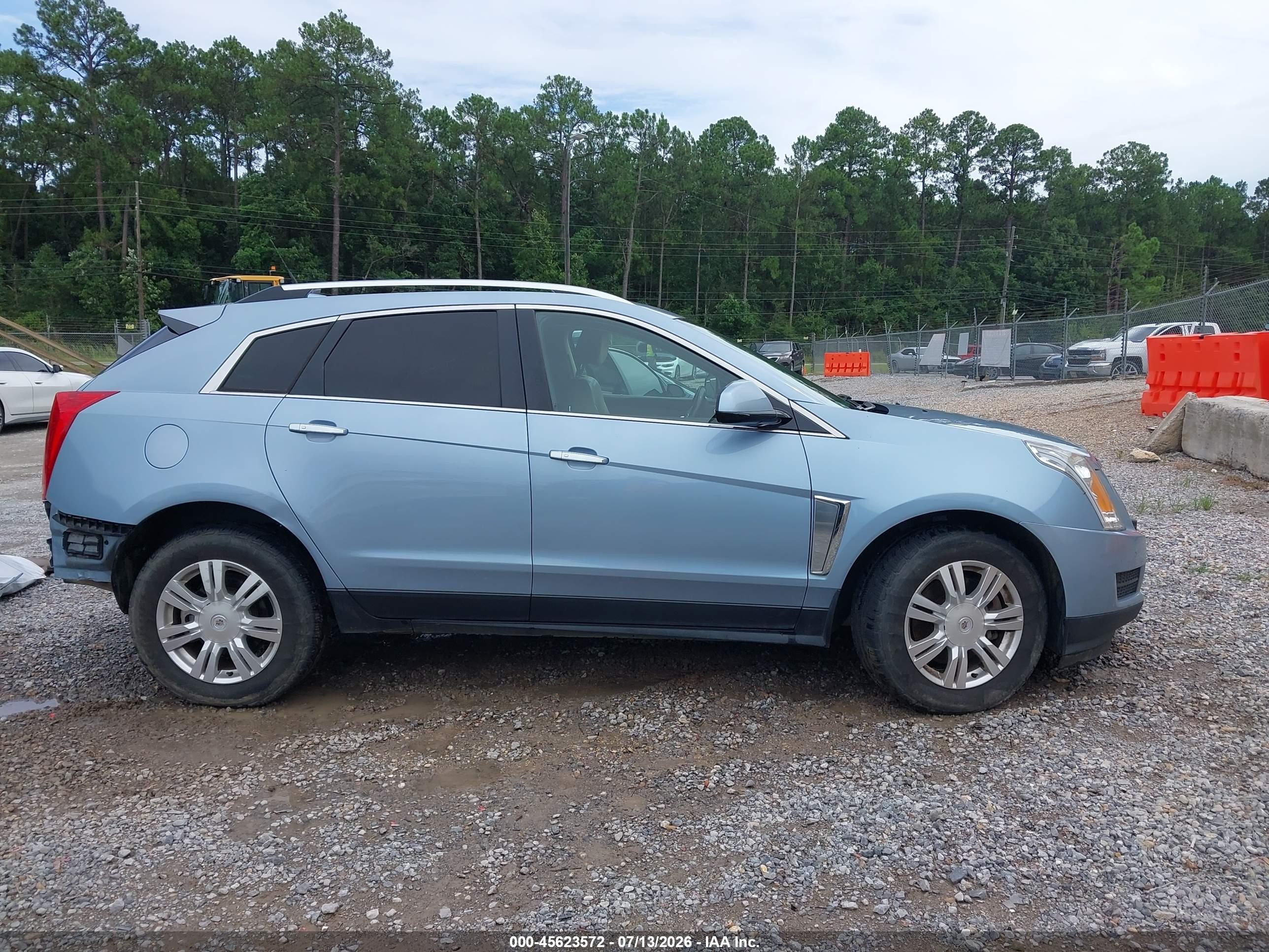2013 Cadillac Srx Luxury Collection Blue vin: 3GYFNCE37DS532175