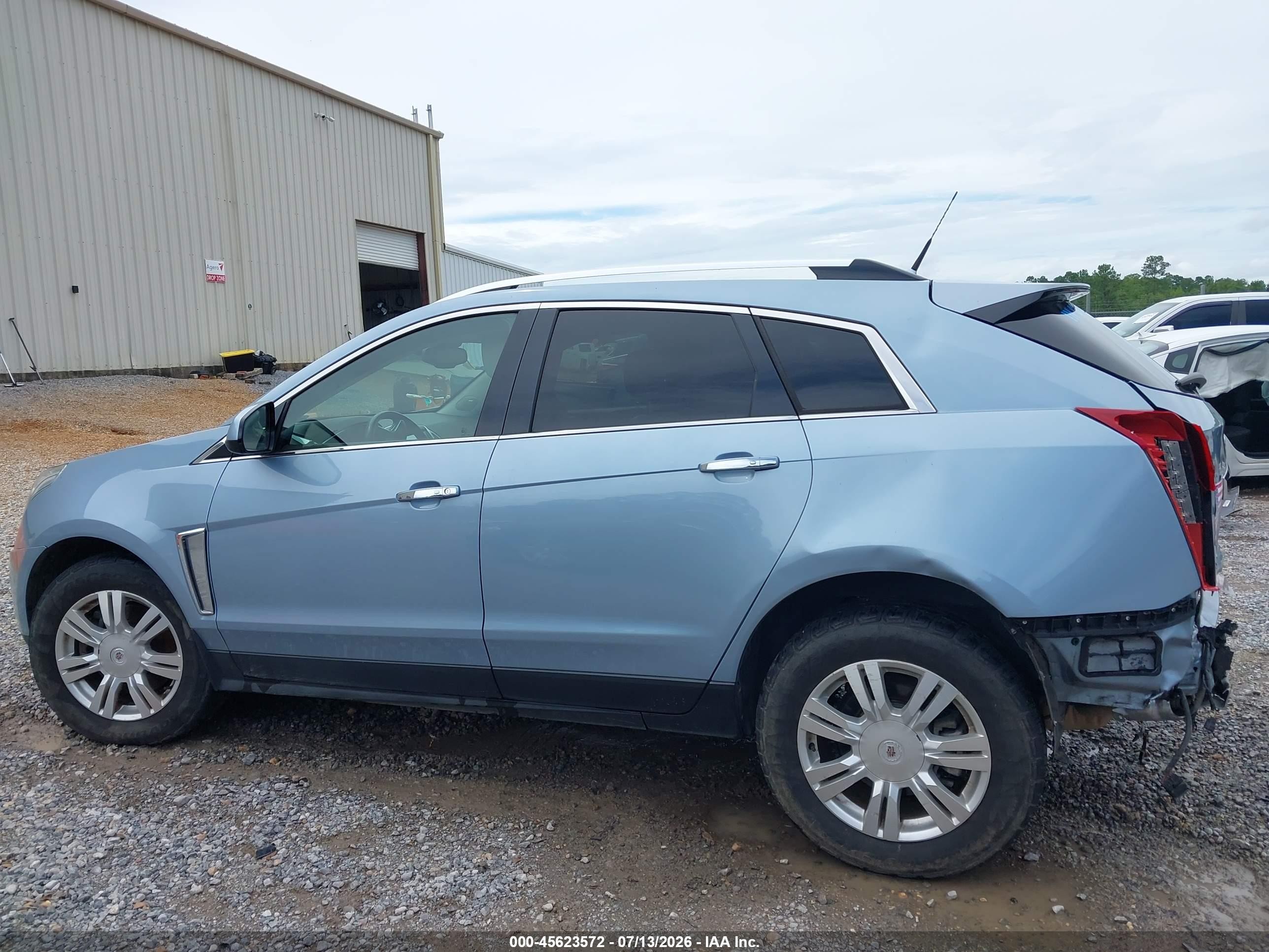 2013 Cadillac Srx Luxury Collection Blue vin: 3GYFNCE37DS532175