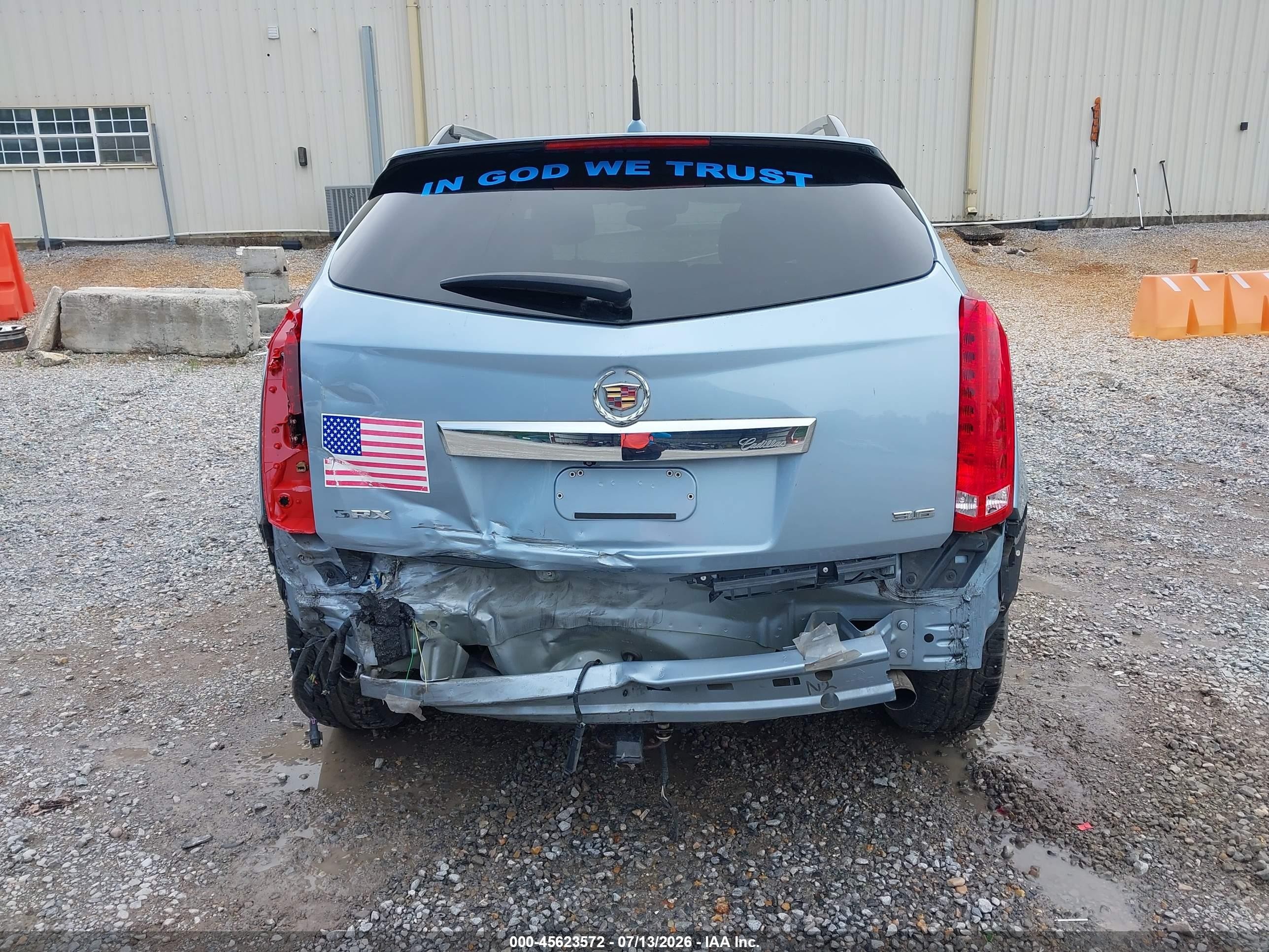 2013 Cadillac Srx Luxury Collection Blue vin: 3GYFNCE37DS532175
