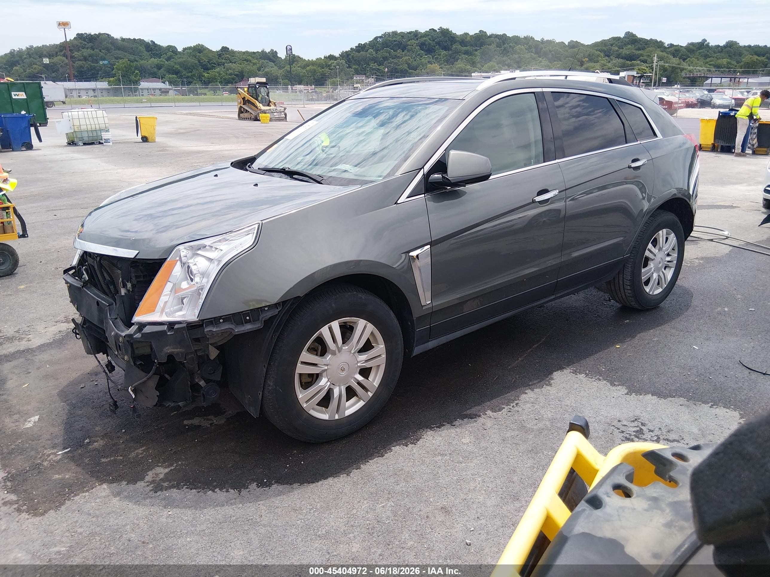 2013 Cadillac Srx Luxury Collection Gray vin: 3GYFNCE37DS535058