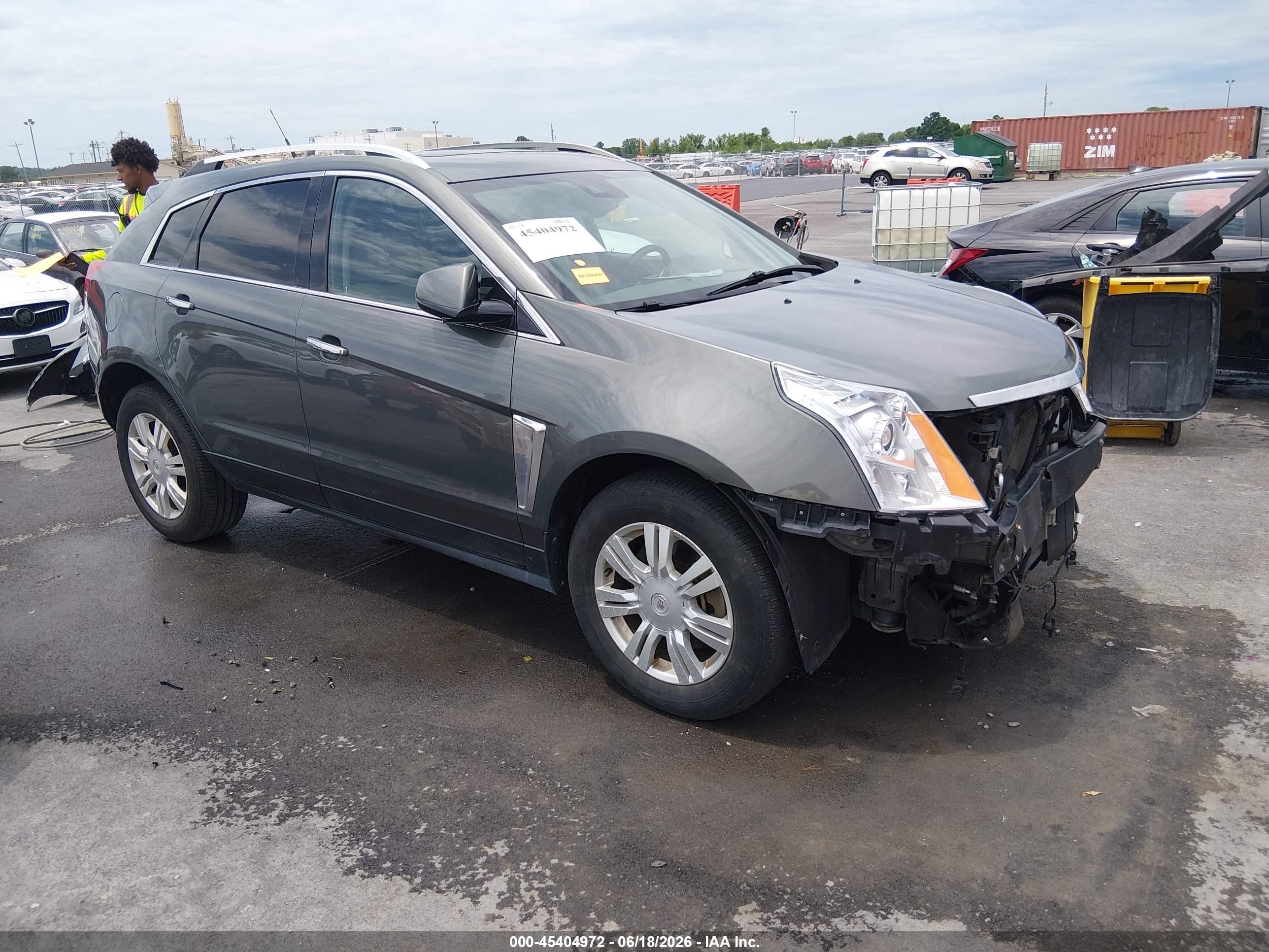 2013 Cadillac Srx Luxury Collection Gray vin: 3GYFNCE37DS535058