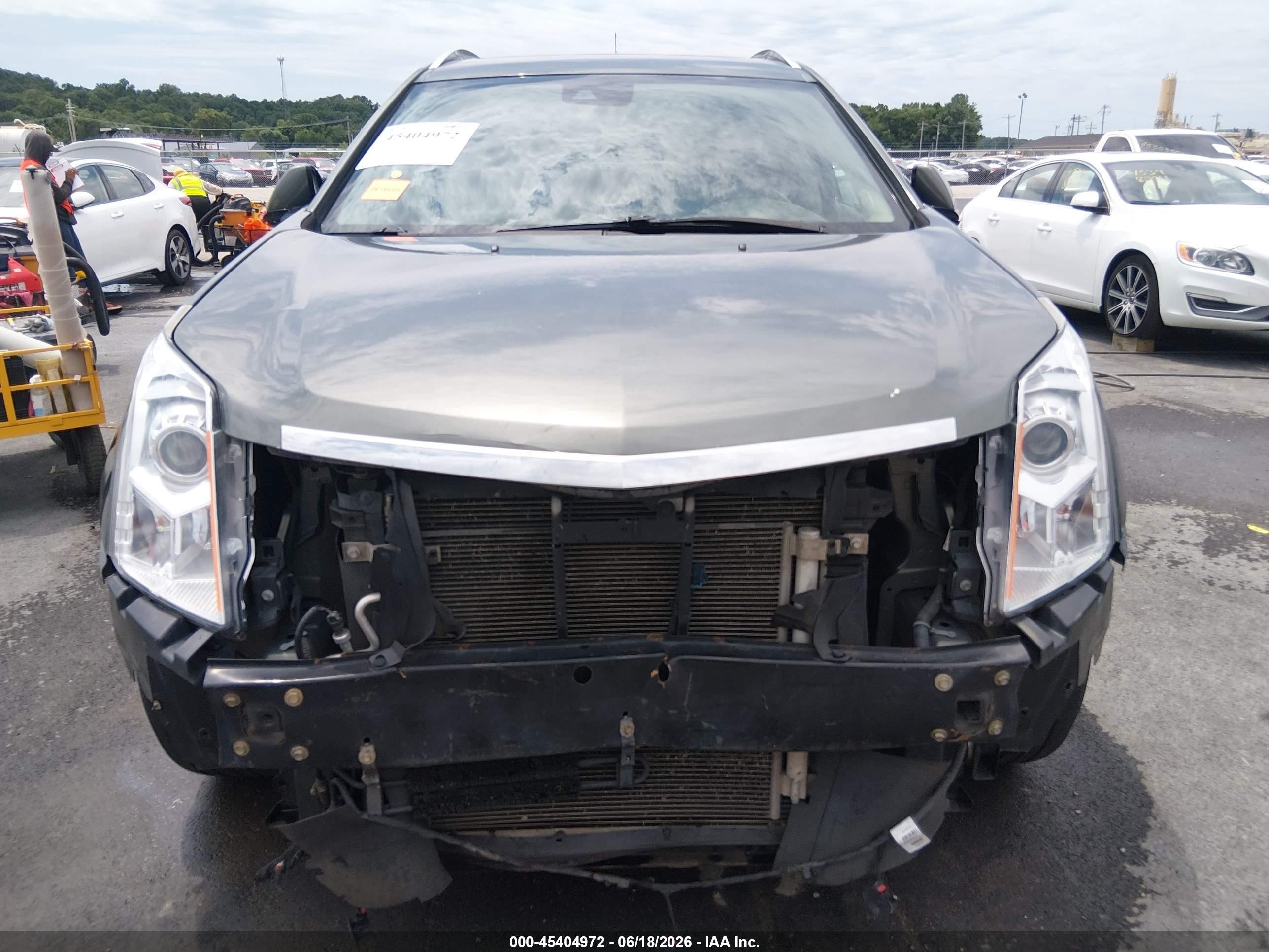2013 Cadillac Srx Luxury Collection Gray vin: 3GYFNCE37DS535058