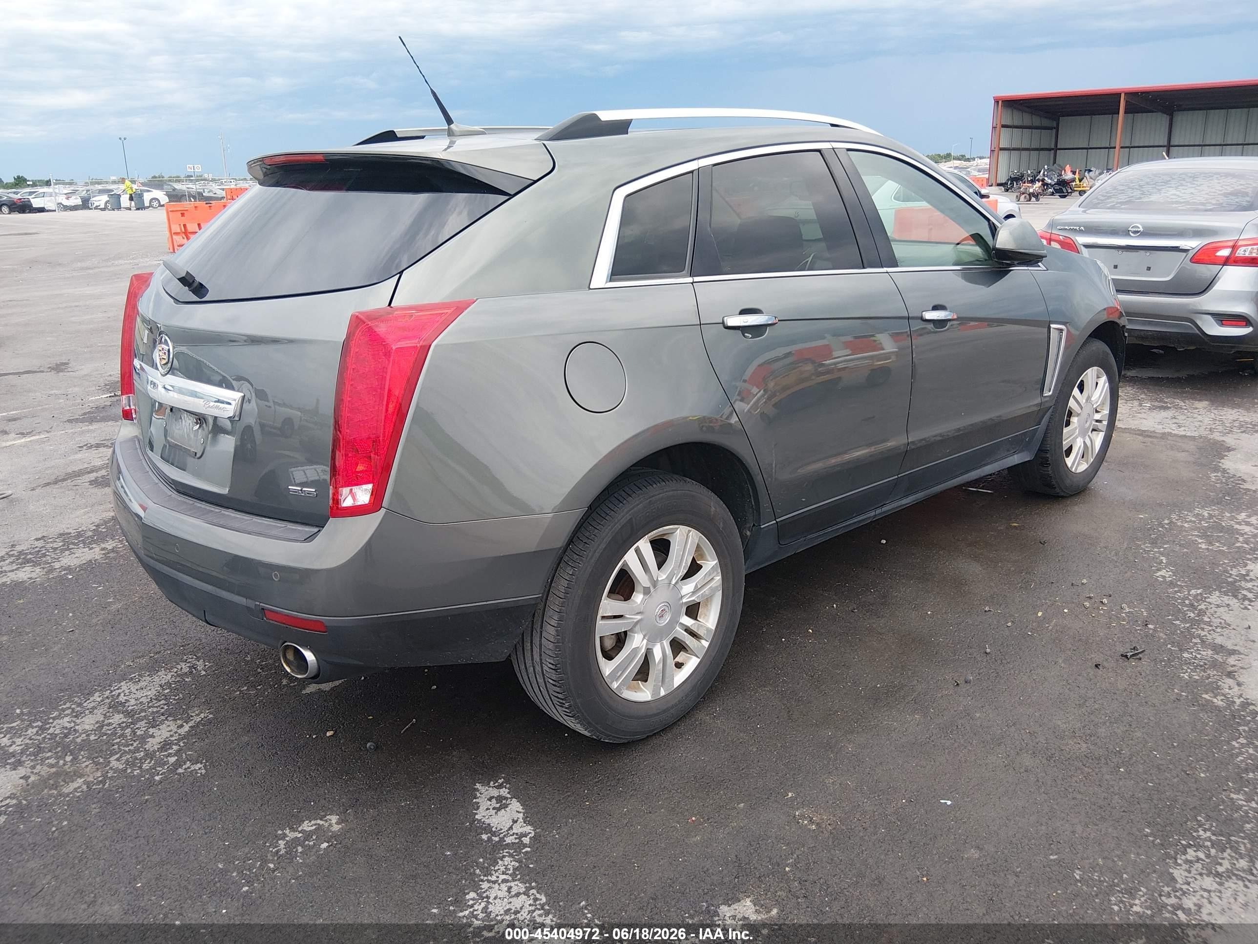 2013 Cadillac Srx Luxury Collection Gray vin: 3GYFNCE37DS535058