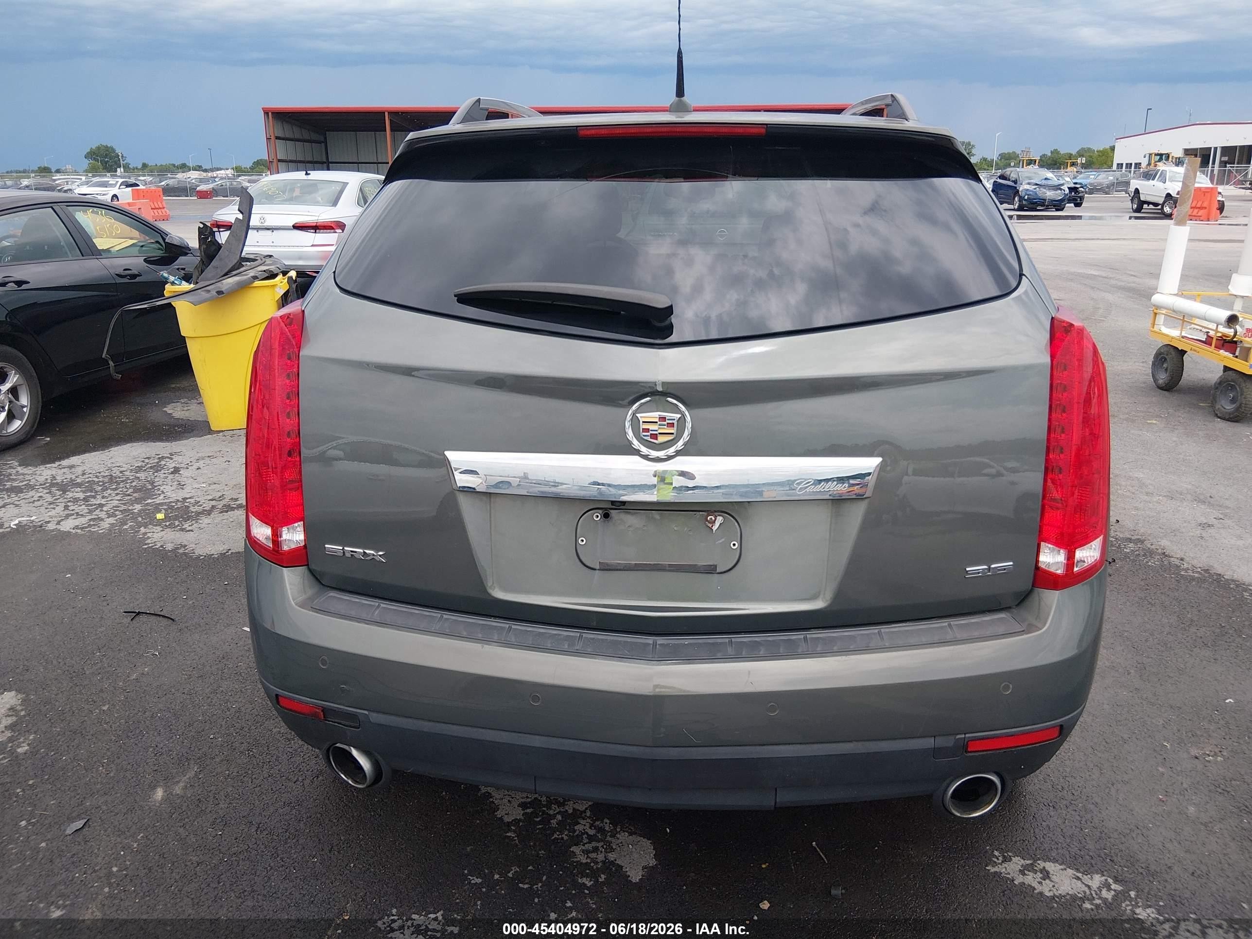 2013 Cadillac Srx Luxury Collection Gray vin: 3GYFNCE37DS535058