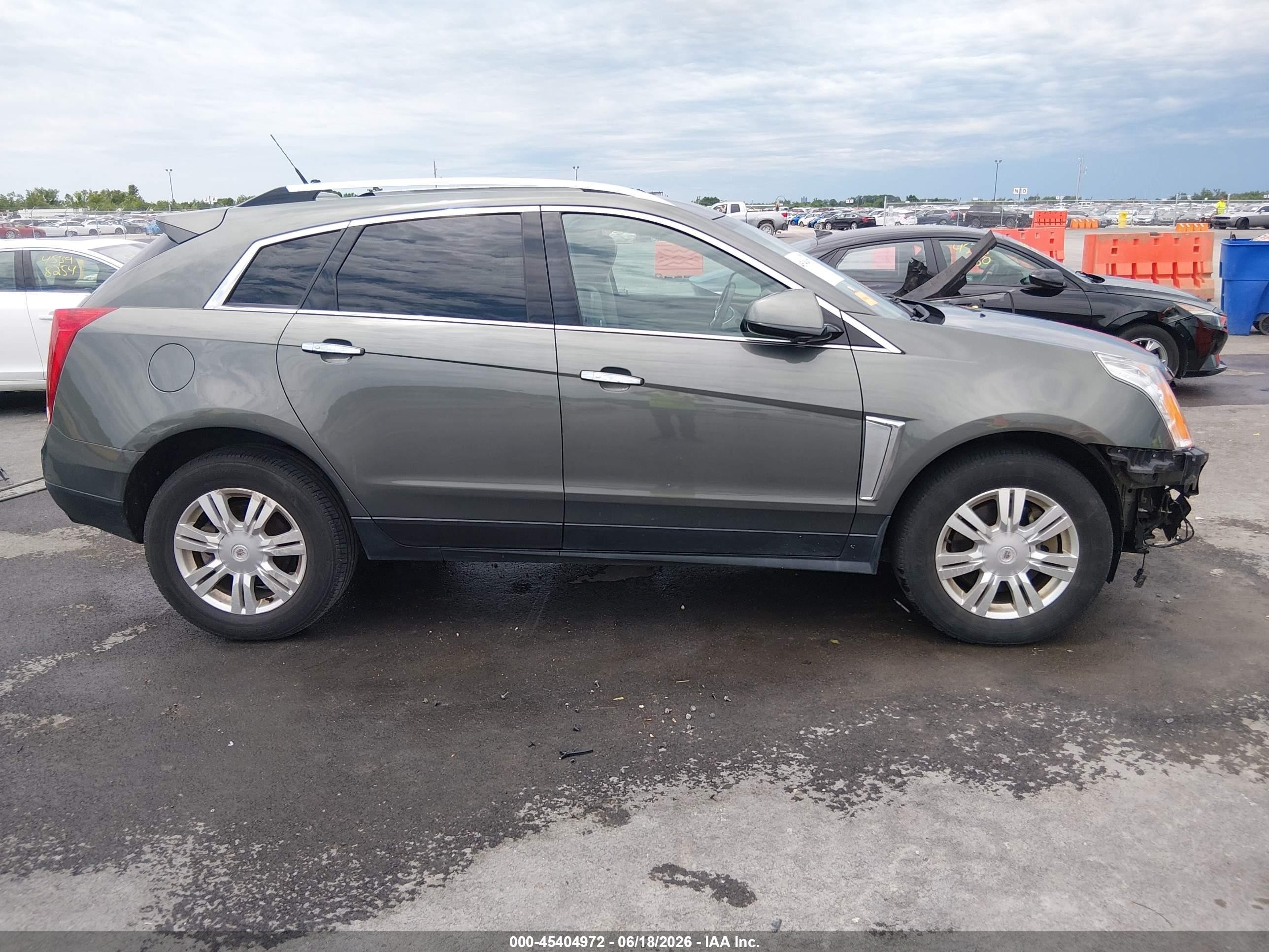 2013 Cadillac Srx Luxury Collection Gray vin: 3GYFNCE37DS535058