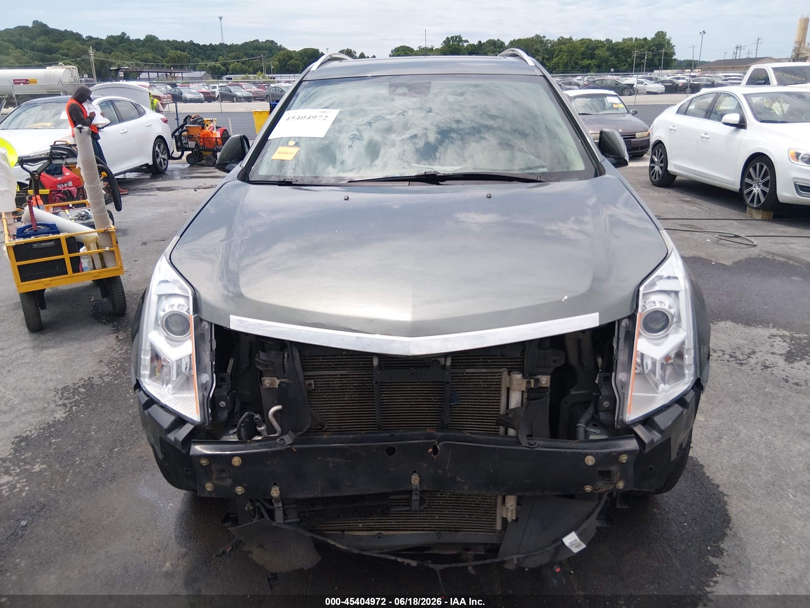2013 Cadillac Srx Luxury Collection Gray vin: 3GYFNCE37DS535058