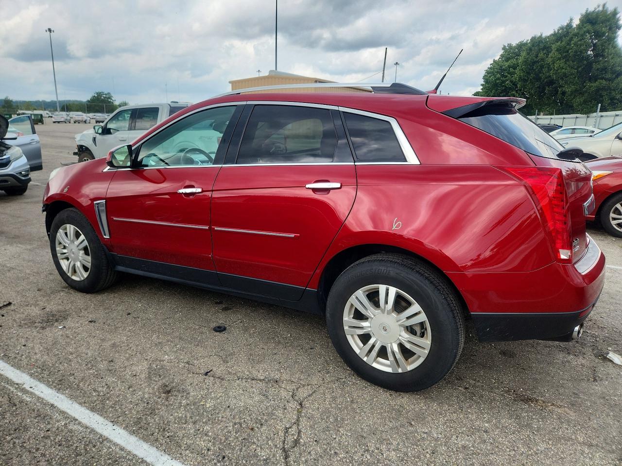 2013 Cadillac Srx Luxury Collection Red vin: 3GYFNCE37DS576094
