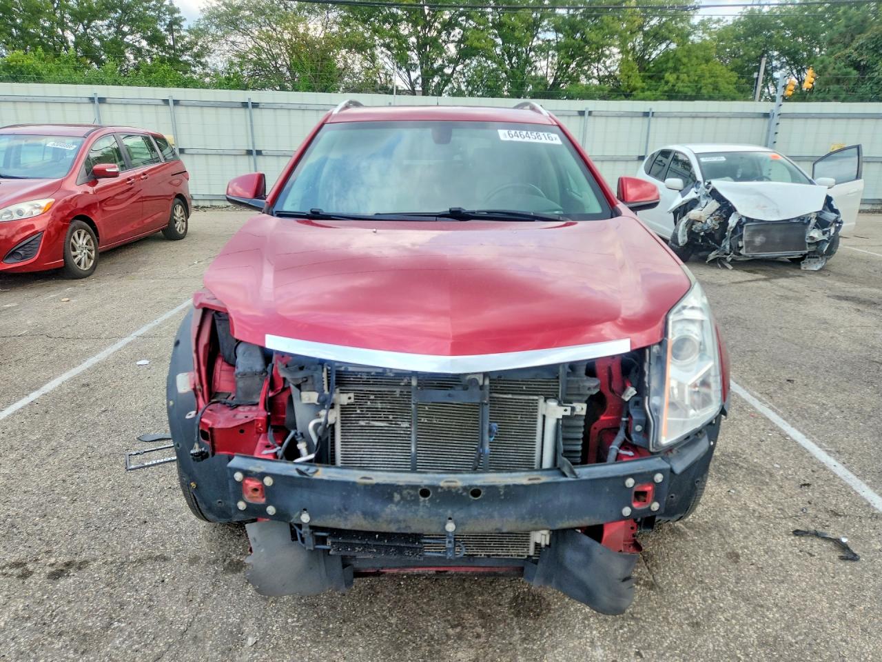 2013 Cadillac Srx Luxury Collection Red vin: 3GYFNCE37DS576094