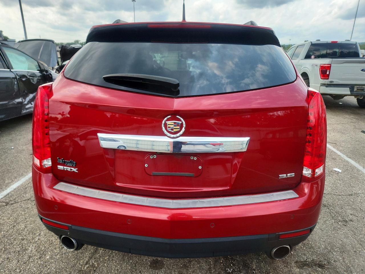 2013 Cadillac Srx Luxury Collection Red vin: 3GYFNCE37DS576094
