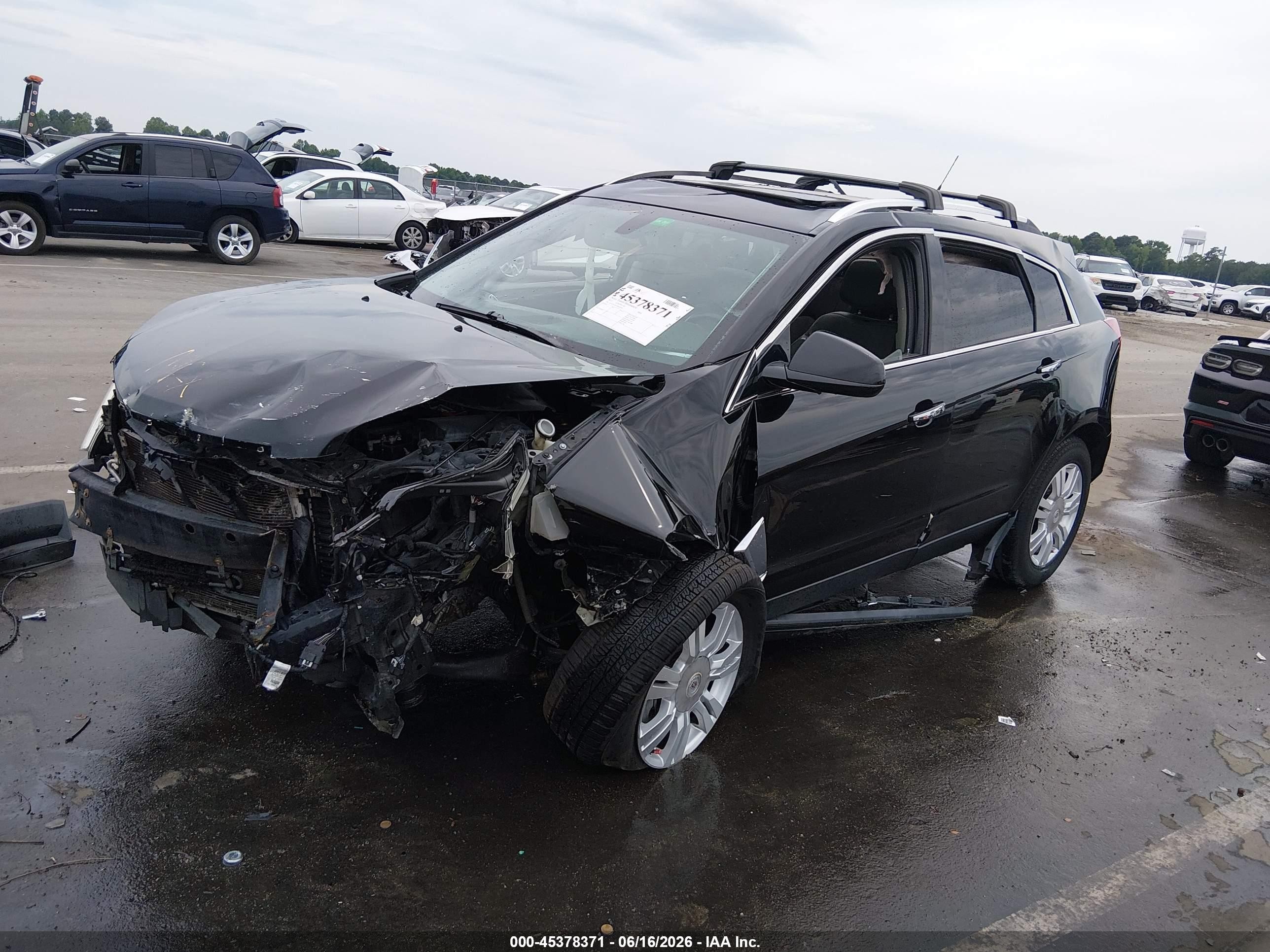 2013 Cadillac Srx Luxury Collection Black vin: 3GYFNCE37DS629599